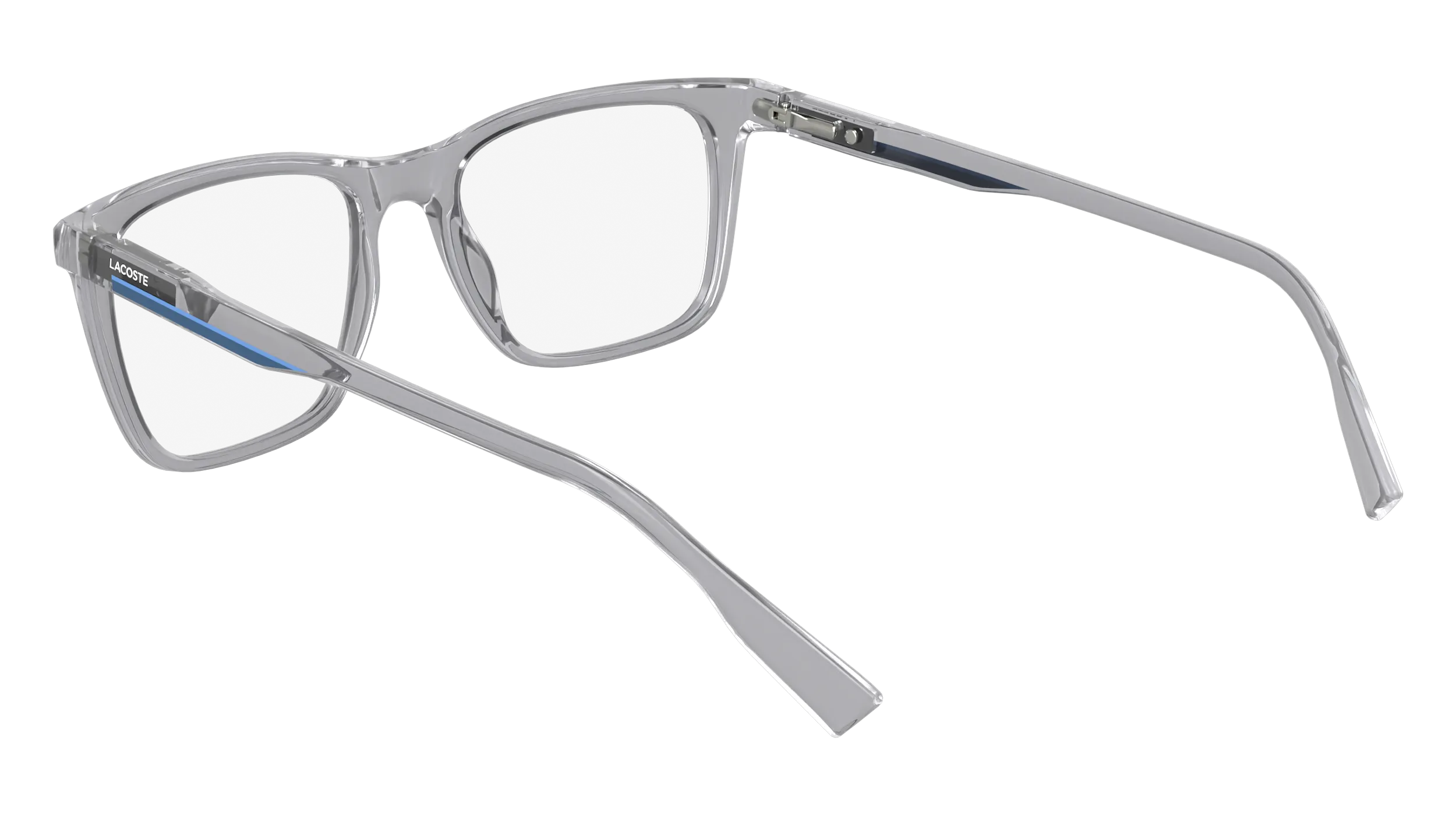 Lacoste L2960 035 Montature da vista Bio-iniettato Grigio Squadrata Normale - immagine 3