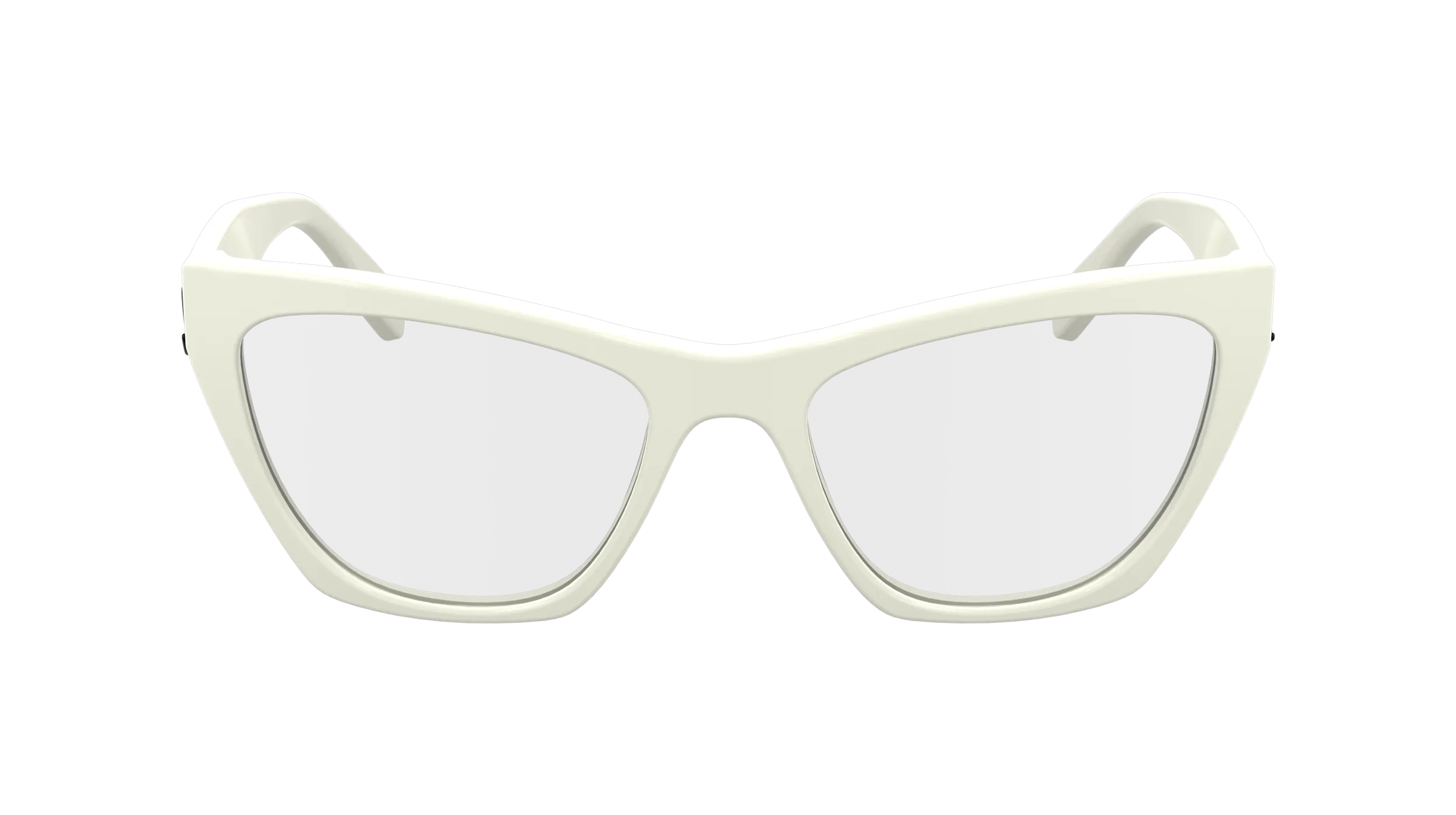 Karl Lagerfeld KL6171 105 Montature da vista Acetato Bianco Cat Eye Normale - immagine 2