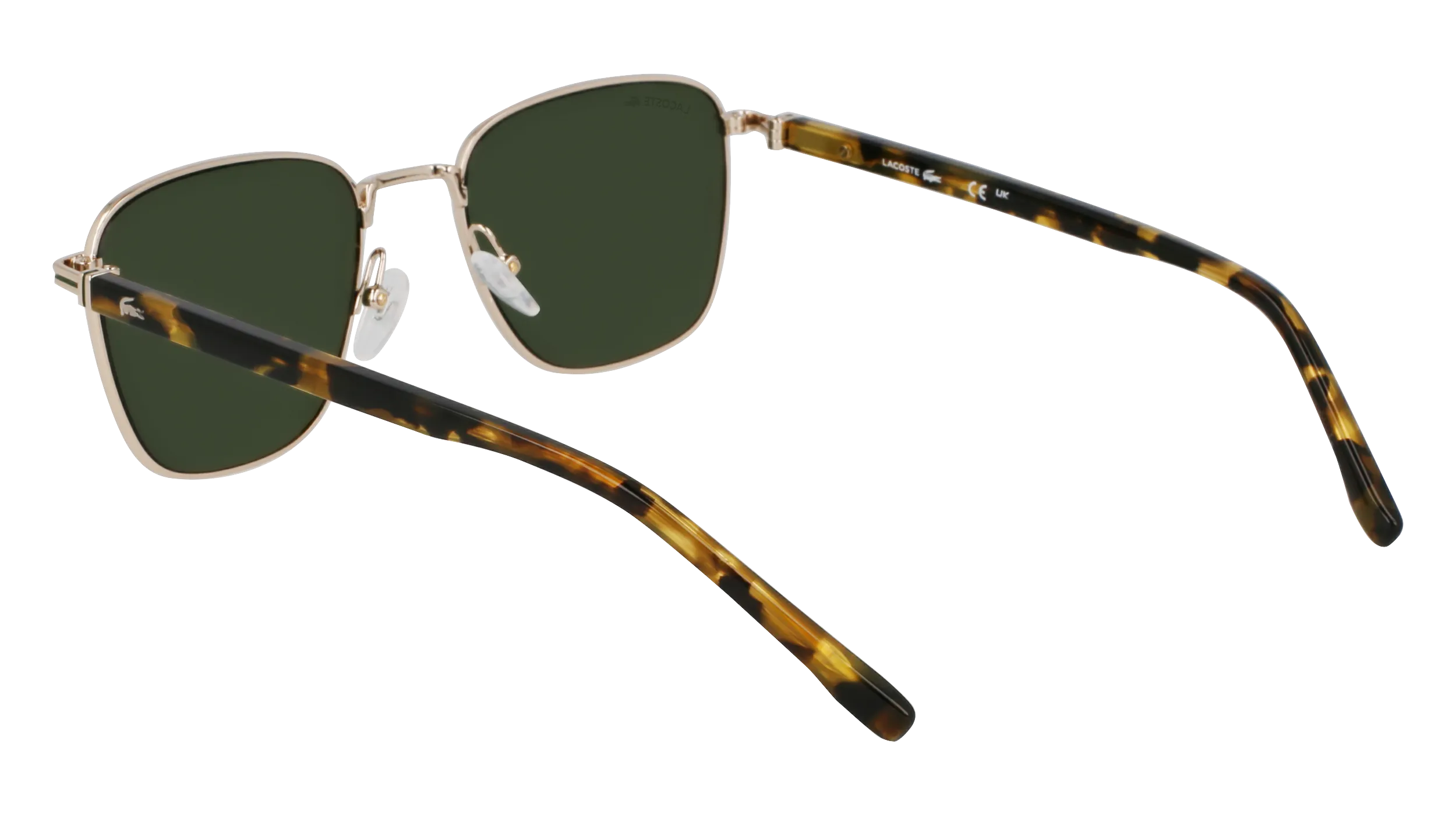 Lacoste L265S 712 Occhiali da sole Metallo Oro Squadrata Normale - immagine 3