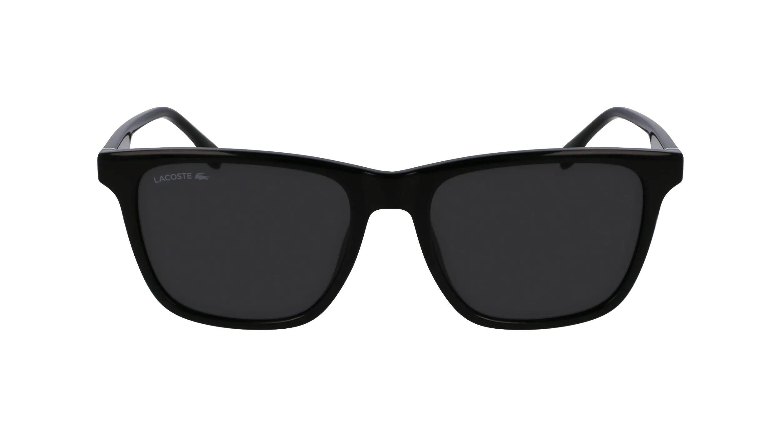 Lacoste L6041S 001 Occhiali da sole Bio-iniettato Nero Squadrata Normale - immagine 2