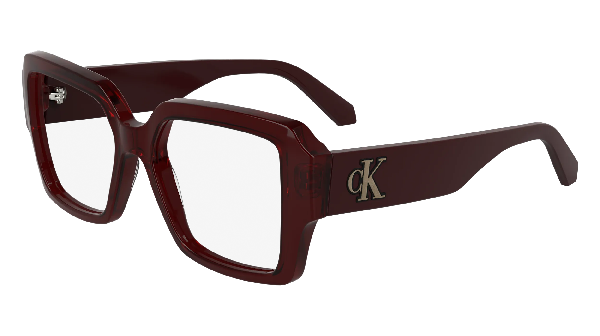 Calvin Klein CKJ24635 605 Montature da vista Acetato Bordeaux Squadrata Normale - immagine 1