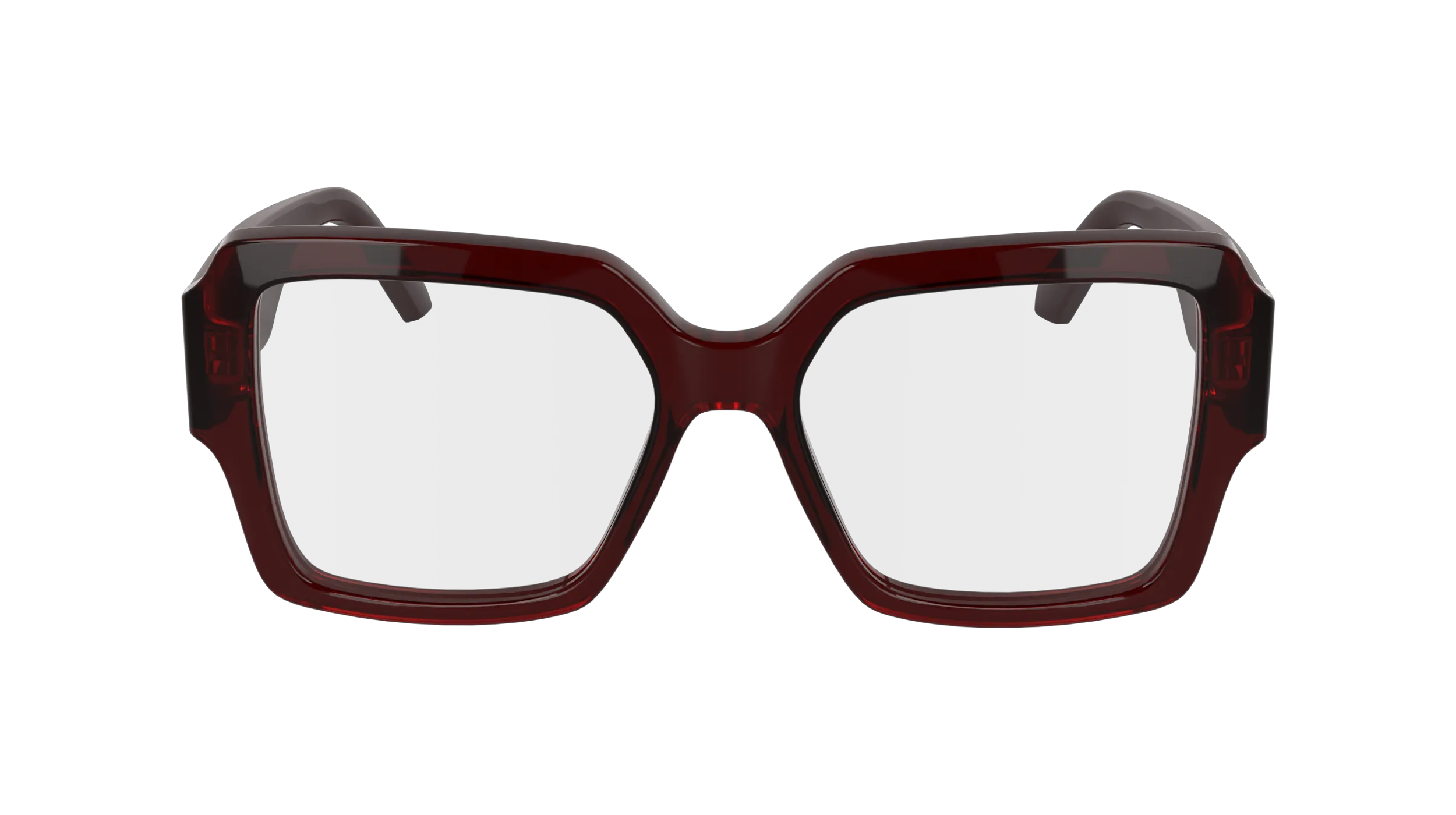 Calvin Klein CKJ24635 605 Montature da vista Acetato Bordeaux Squadrata Normale - immagine 2