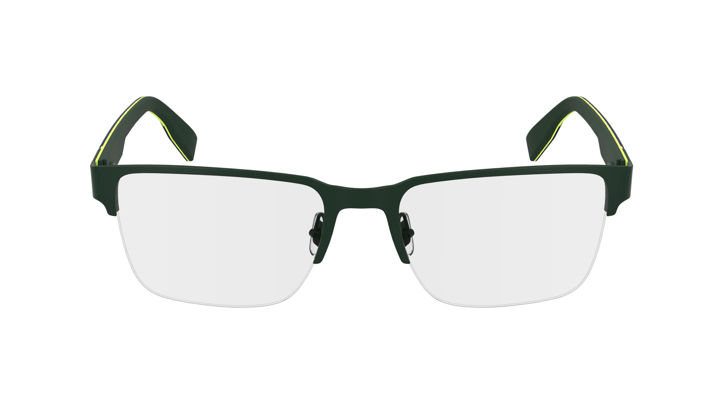 Lacoste L2305 301 Montature da vista Metallo Verde Squadrata Normale - immagine 2