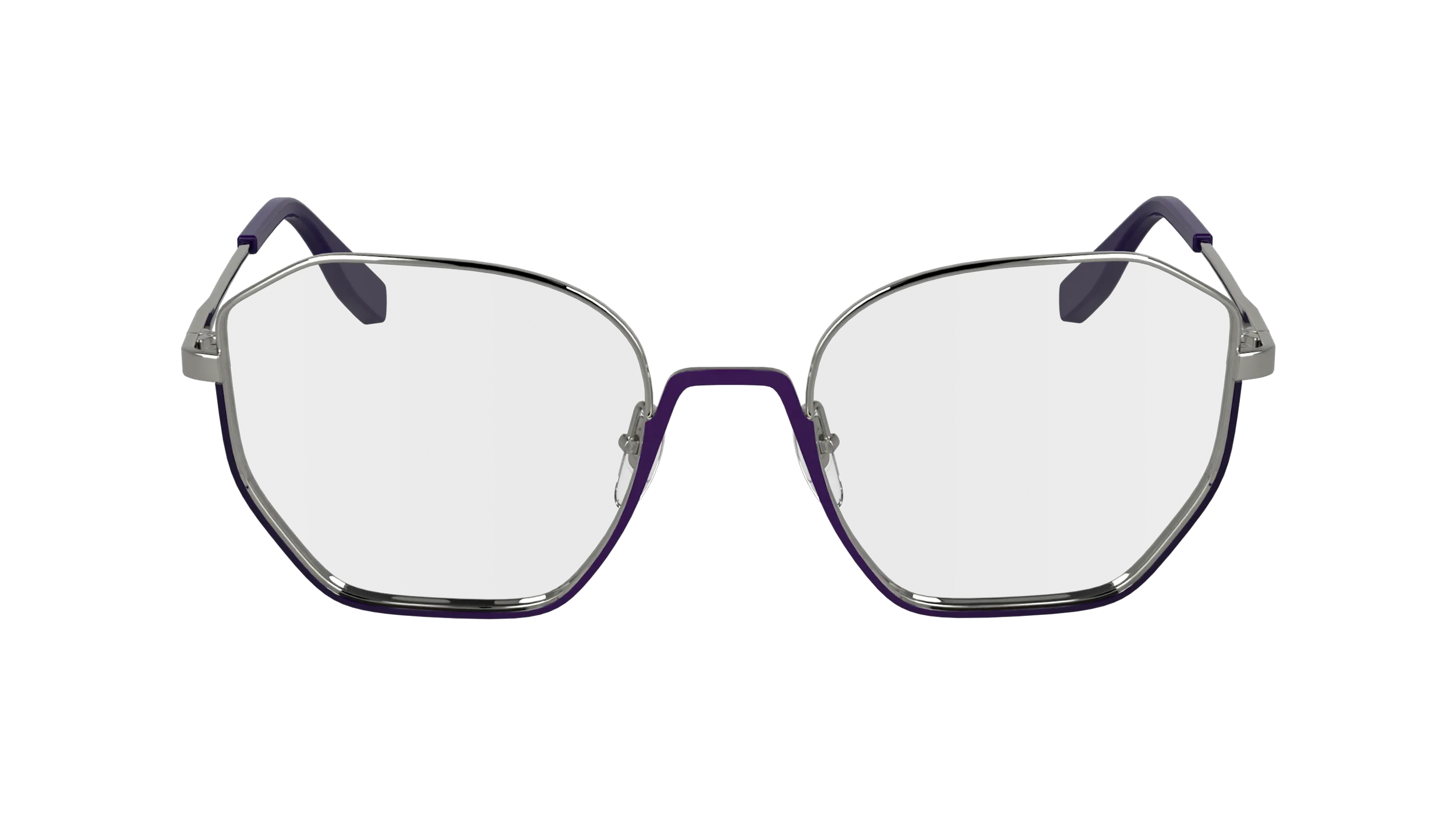 Karl Lagerfeld KL356 532 Montature da vista Metallo Viola Squadrata Normale - immagine 2