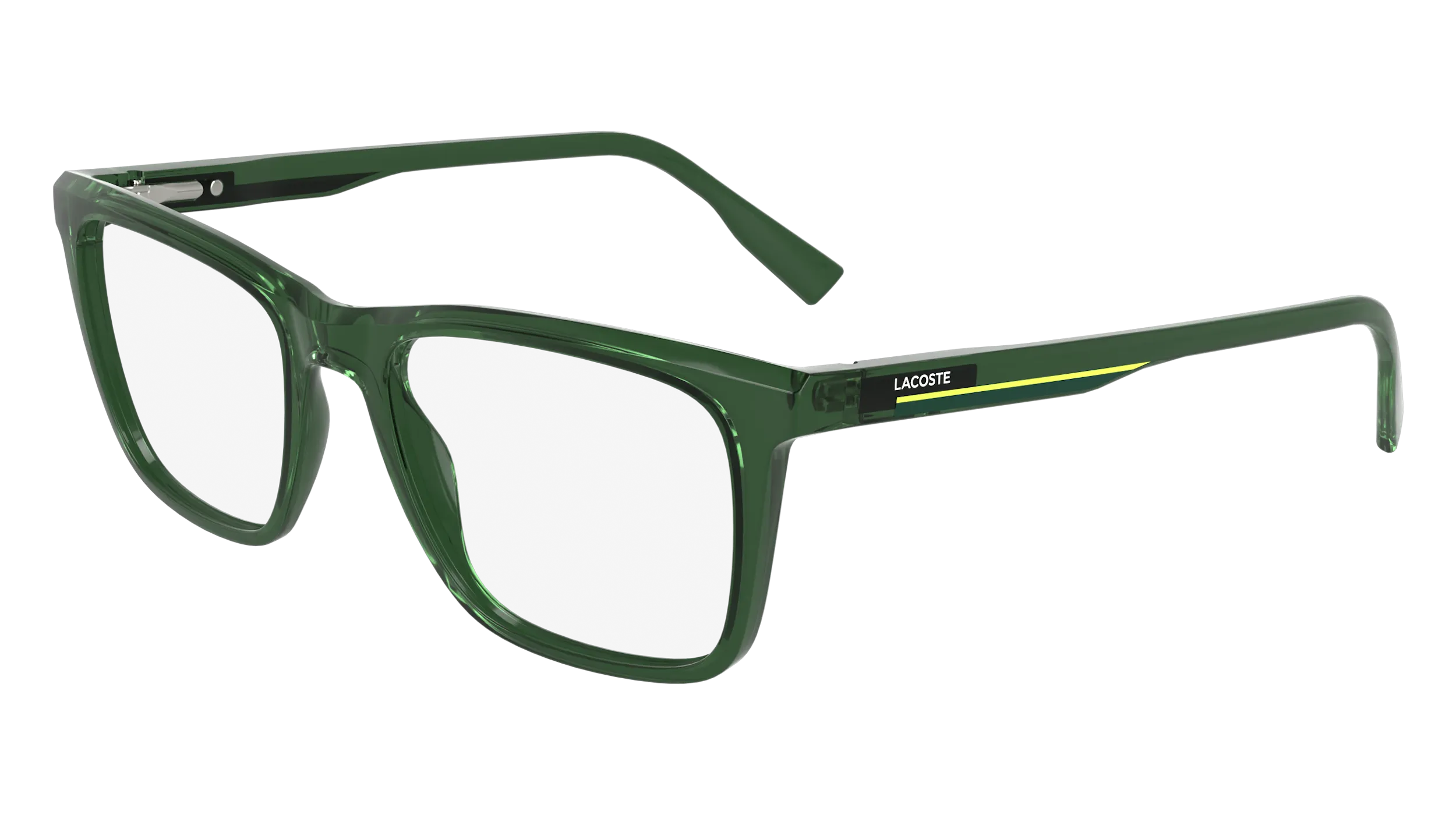 Lacoste L2960 301 Montature da vista Bio-iniettato Verde Squadrata Normale - immagine 1