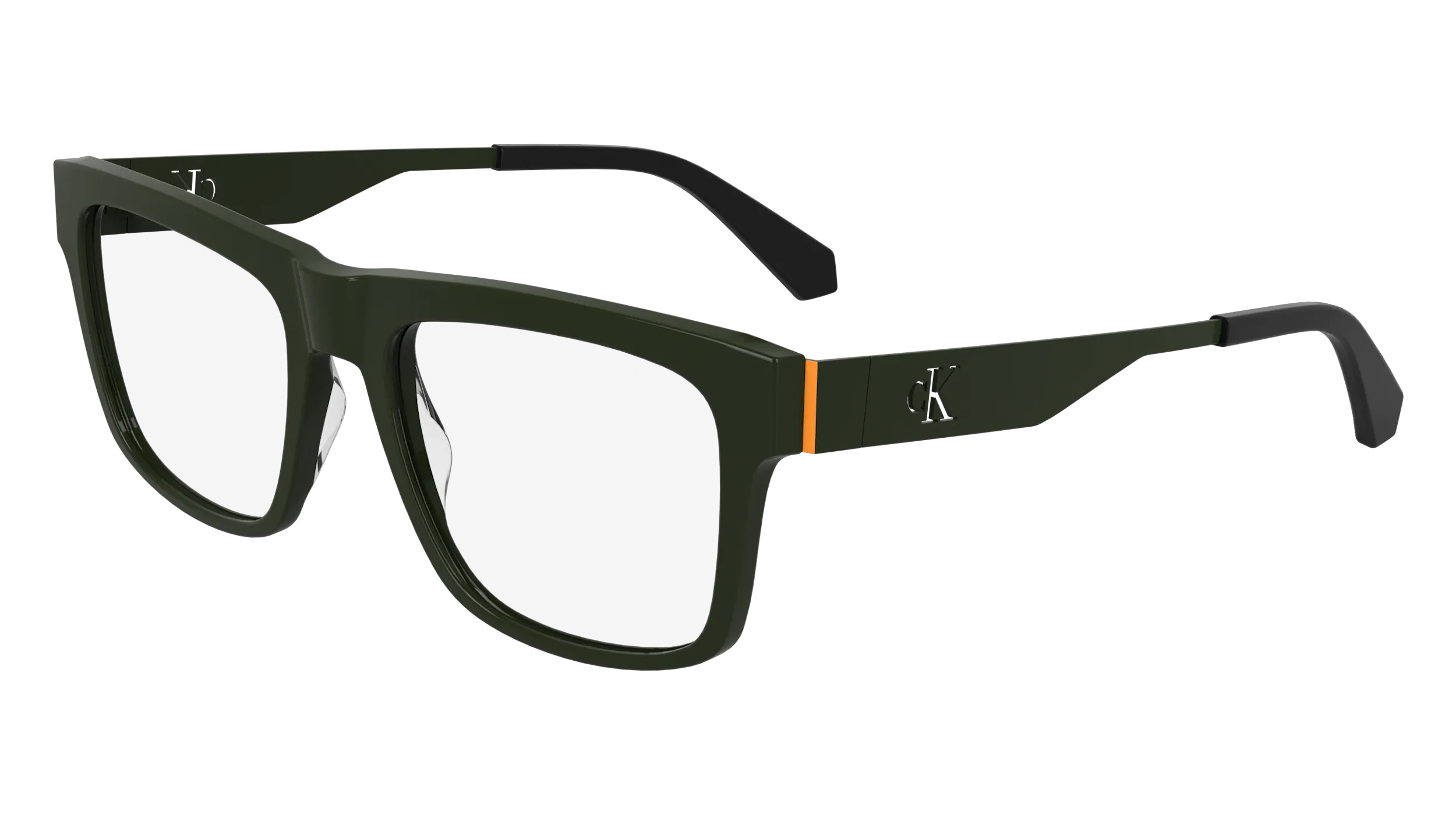 Calvin Klein CKJ24632 309 Montature da vista Acetato Verde Squadrata Normale - immagine 1