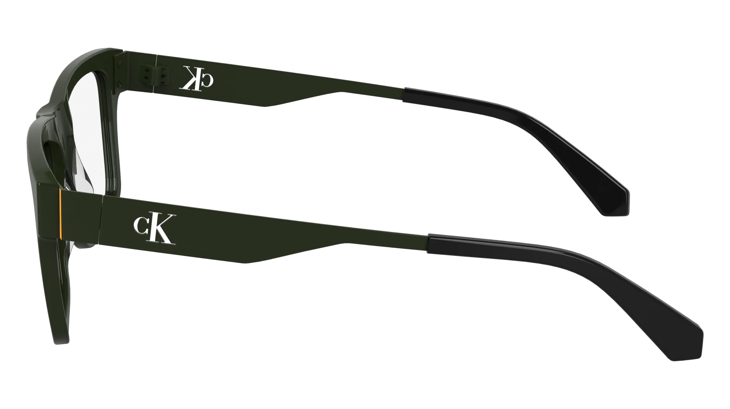 Calvin Klein CKJ24632 309 Montature da vista Acetato Verde Squadrata Normale - immagine 3