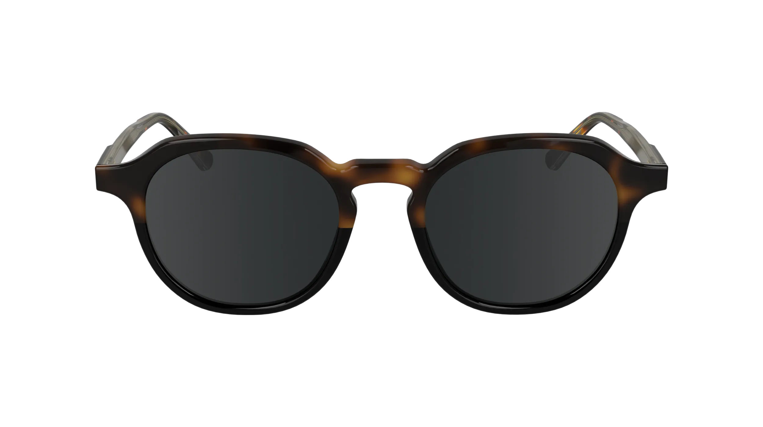 Calvin Klein CK24538S 233 Occhiali da sole Acetato Havana Geometrica Normale - immagine 2