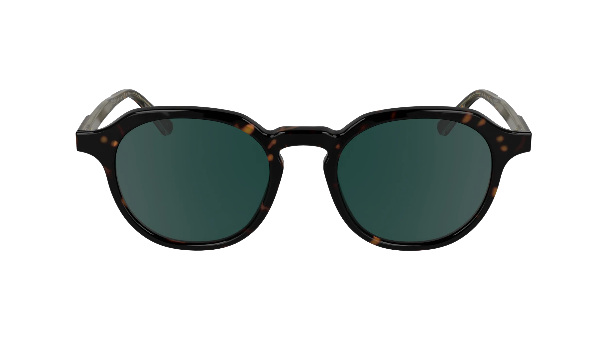 Calvin Klein CK24538S 235 Occhiali da sole Acetato Havana Geometrica Normale - immagine 2