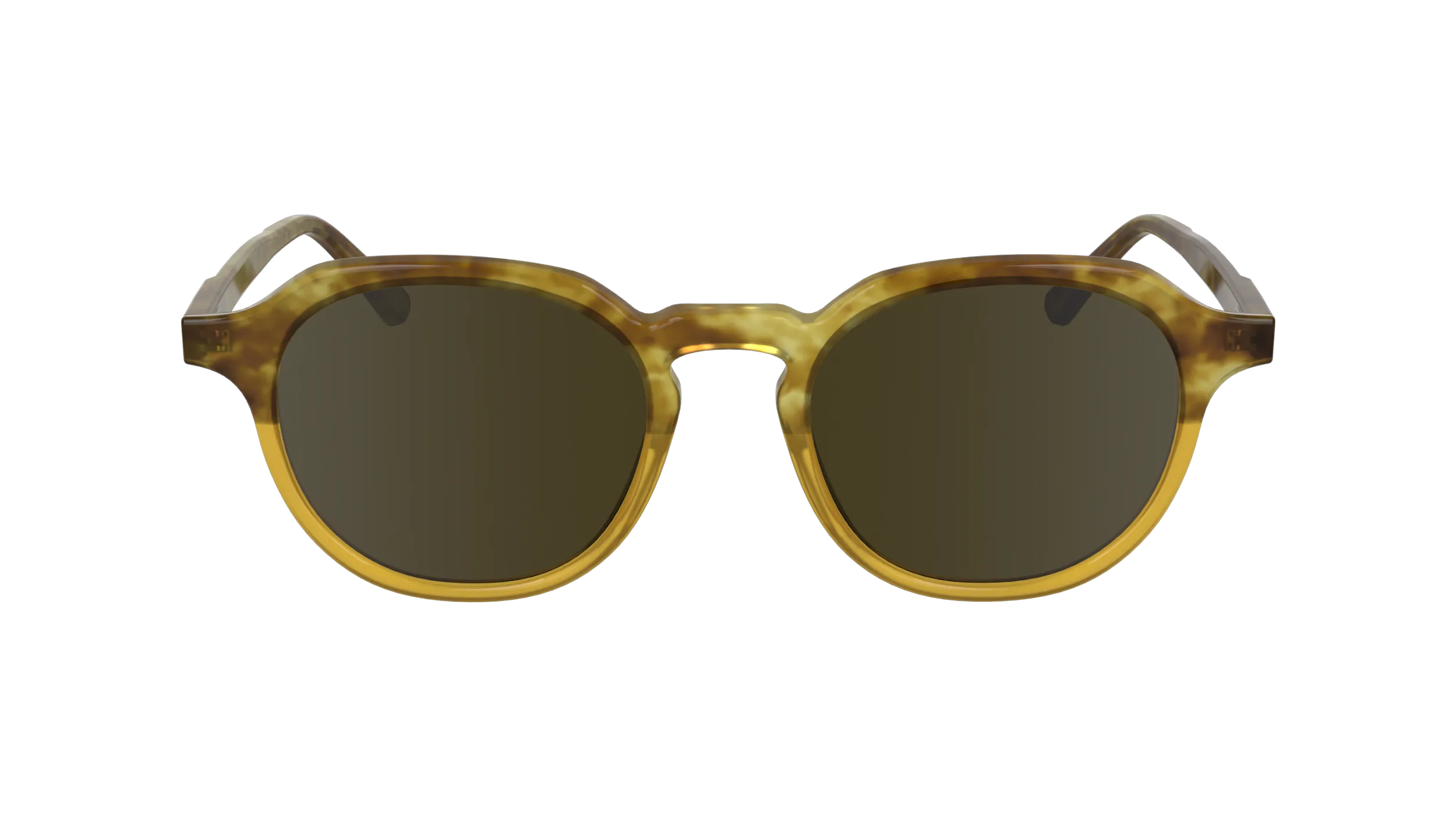 Calvin Klein CK24538S 255 Occhiali da sole Acetato Havana Geometrica Normale - immagine 2