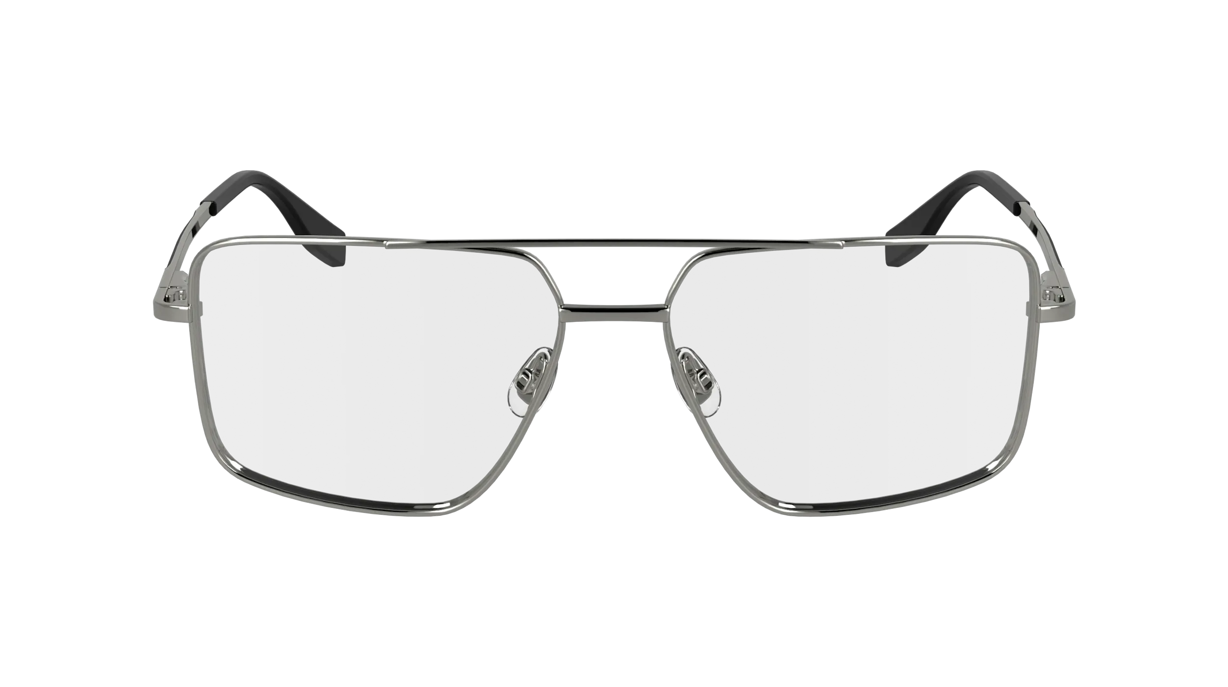Karl Lagerfeld KL357 041 Montature da vista Metallo Argento Pilot Normale - immagine 2