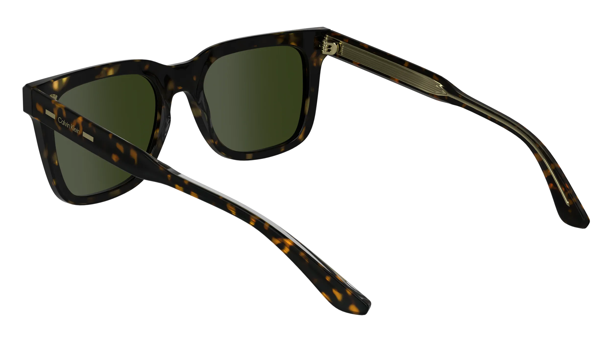 Calvin Klein CK24536S 235 Occhiali da sole Acetato Havana Squadrata Normale - immagine 3