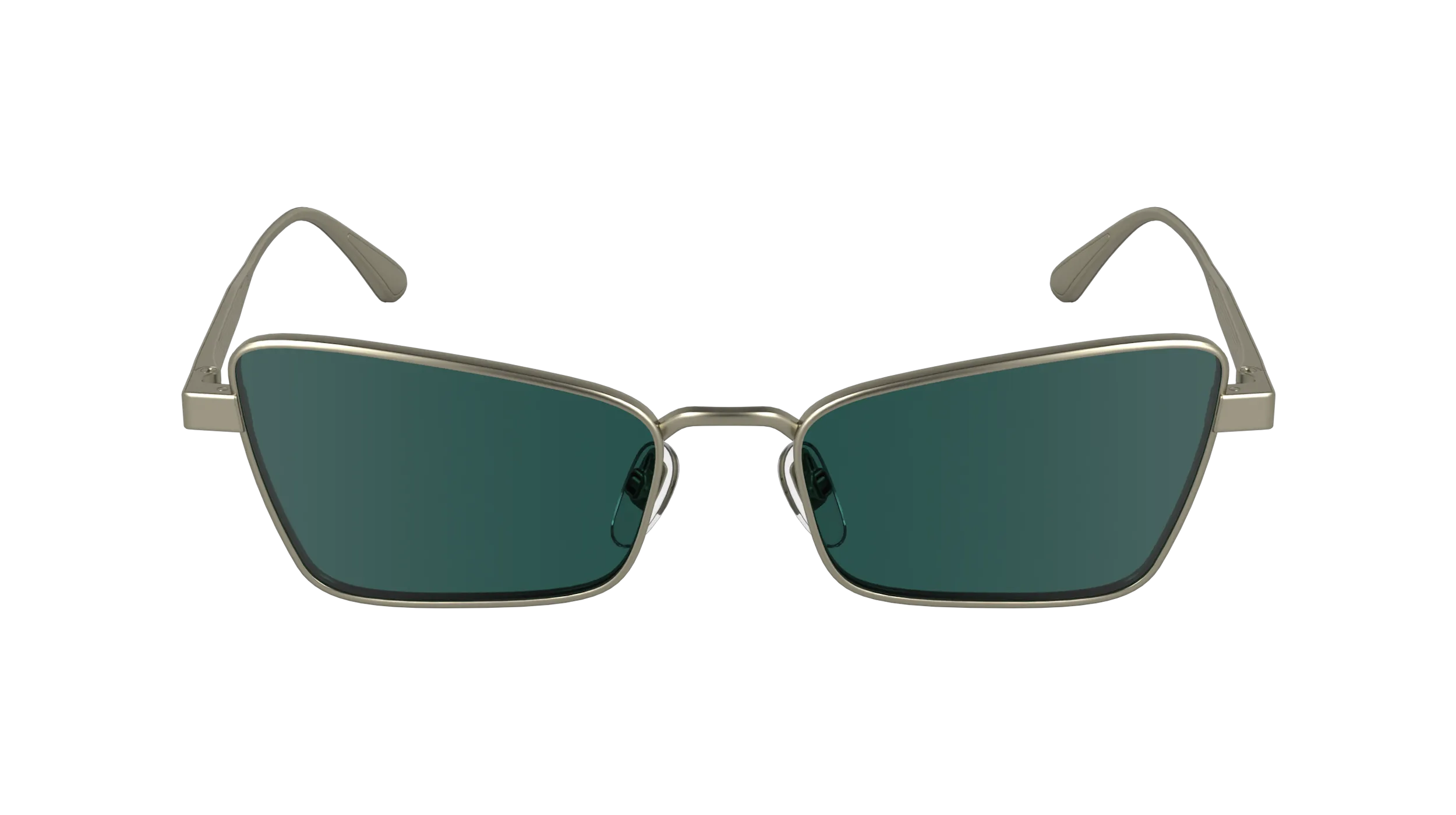 Calvin Klein CK24110S 716 Occhiali da sole Metallo Oro Farfalla Normale - immagine 2