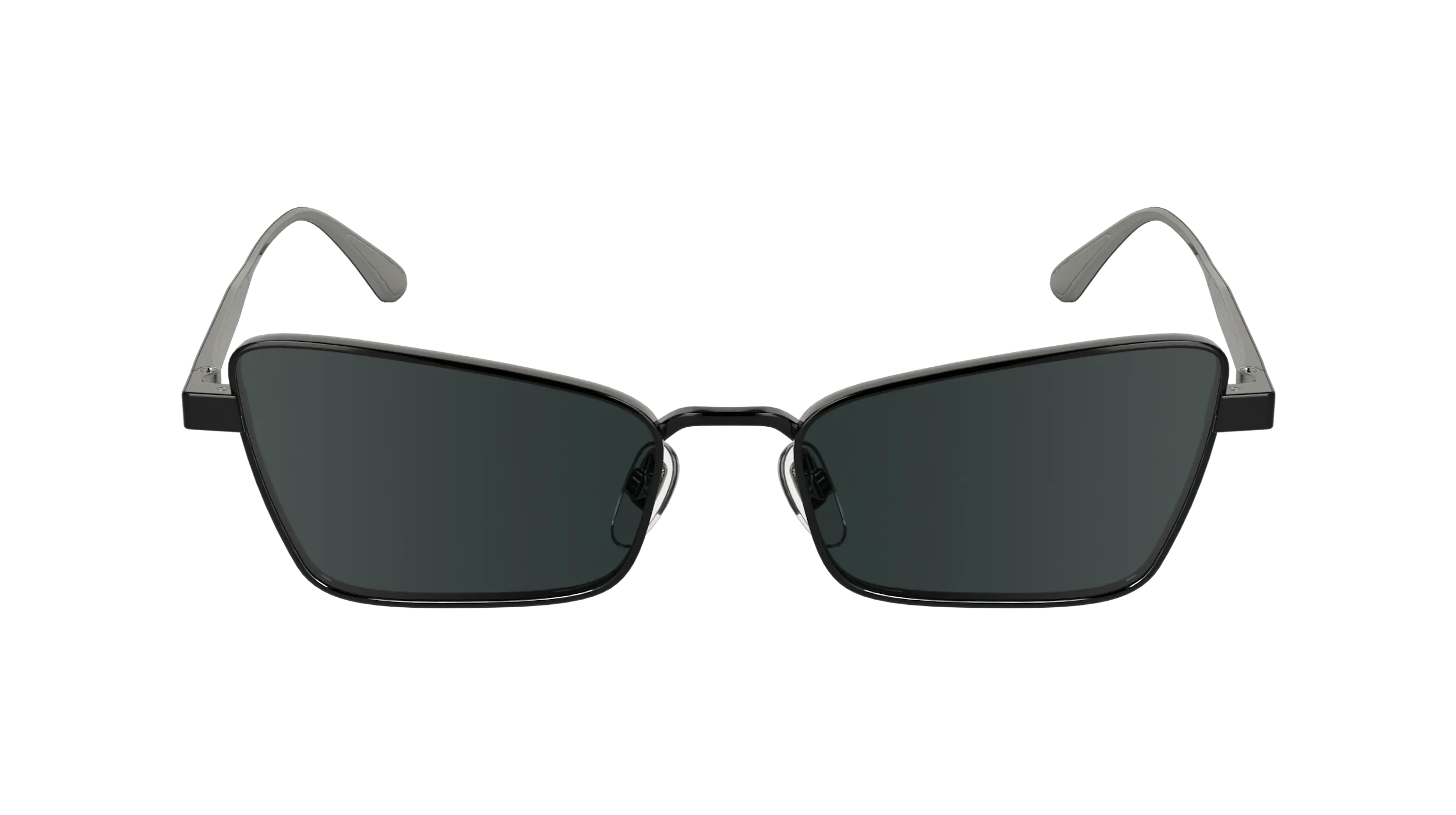 Calvin Klein CK24110S 001 Occhiali da sole Metallo Nero Farfalla Normale - immagine 2
