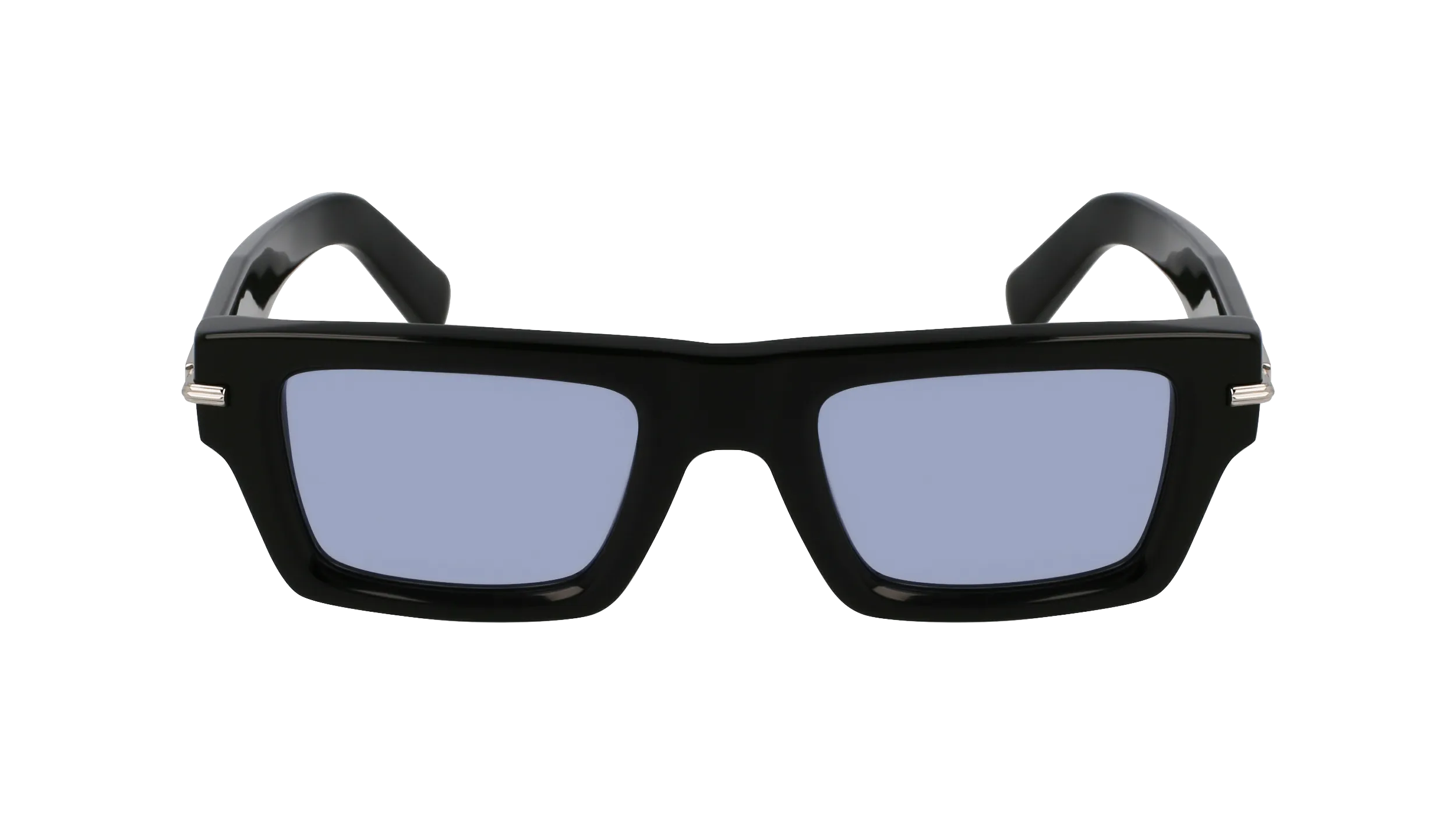 Ferragamo SF2034S 006 Occhiali da sole Acetato Nero Squadrata Normale - immagine 2