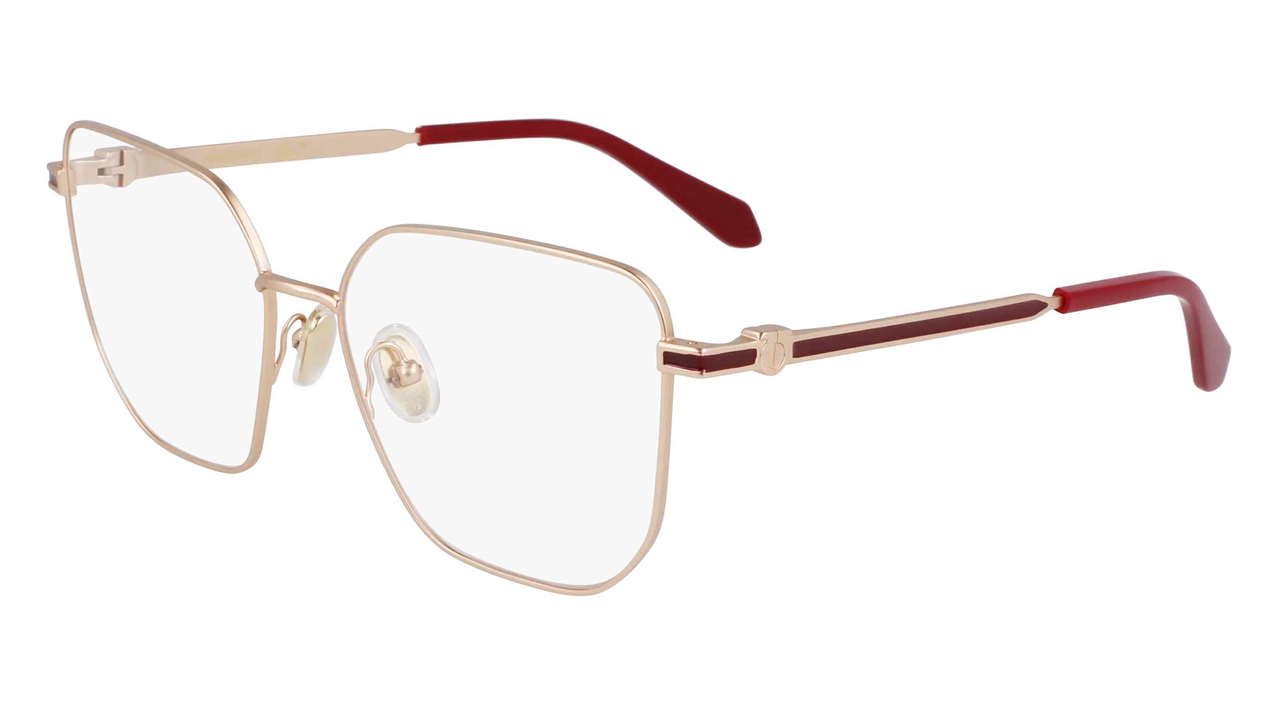 Ferragamo SF2234 770 Montature da vista Metallo Oro Squadrata Normale - immagine 1