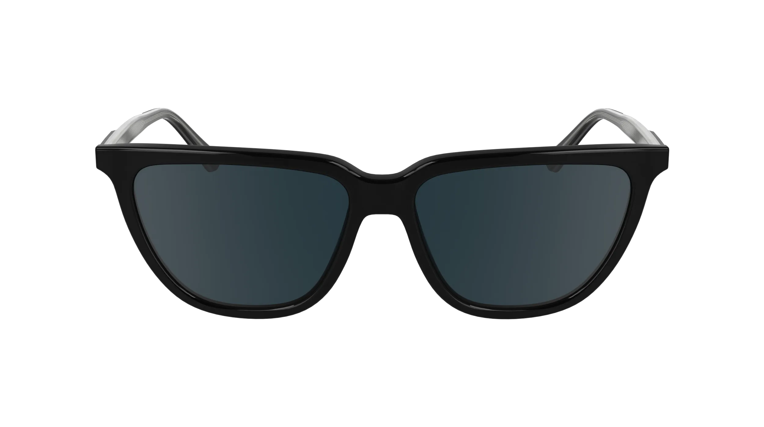 Calvin Klein CK24537S 001 Occhiali da sole Acetato Nero Squadrata Normale - immagine 2
