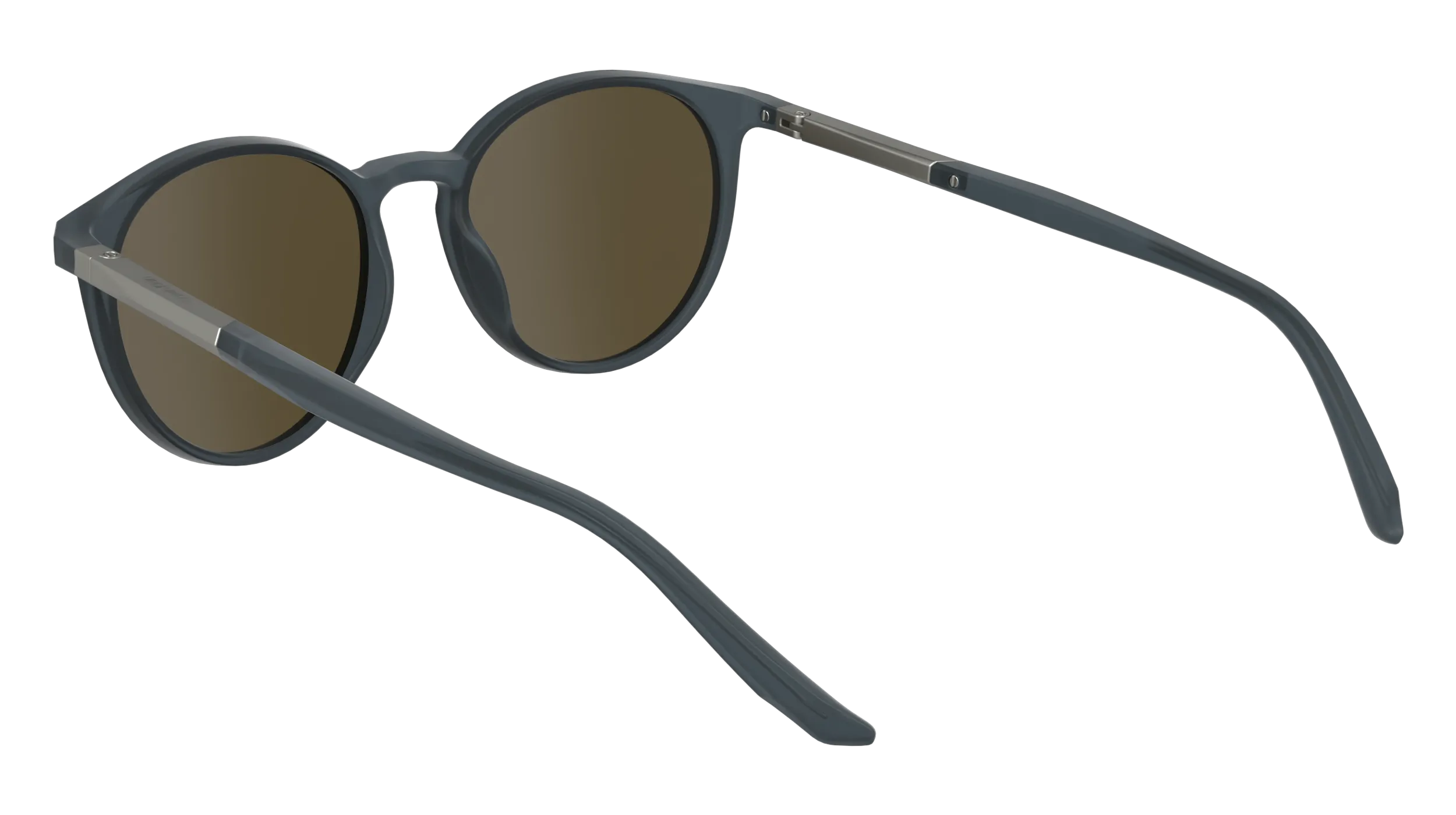 Calvin Klein CK24539S 413 Occhiali da sole Bio-iniettato Azzurro Rotonda Normale - immagine 3