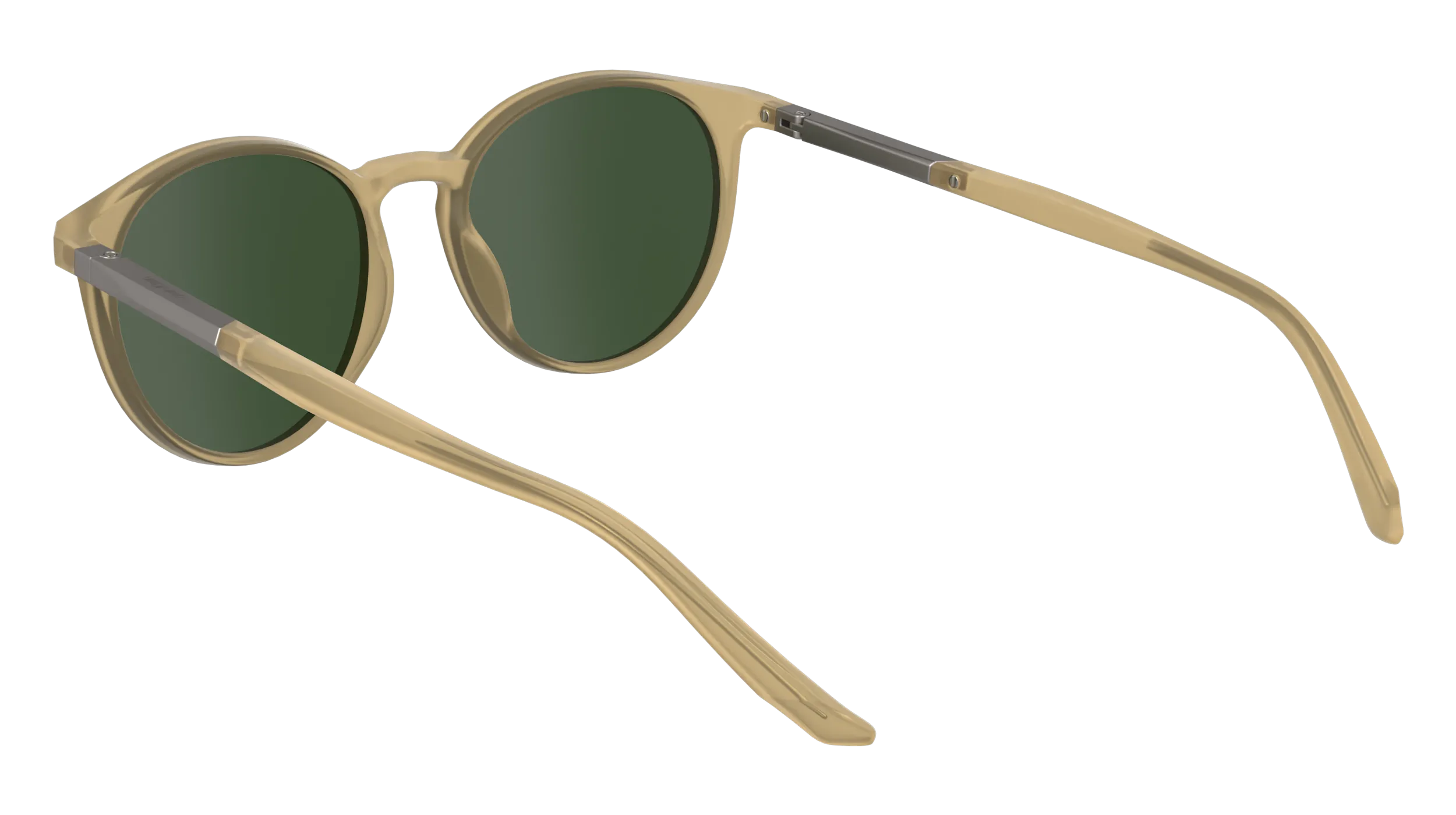 Calvin Klein CK24539S 261 Occhiali da sole Bio-iniettato Marrone Rotonda Normale - immagine 3