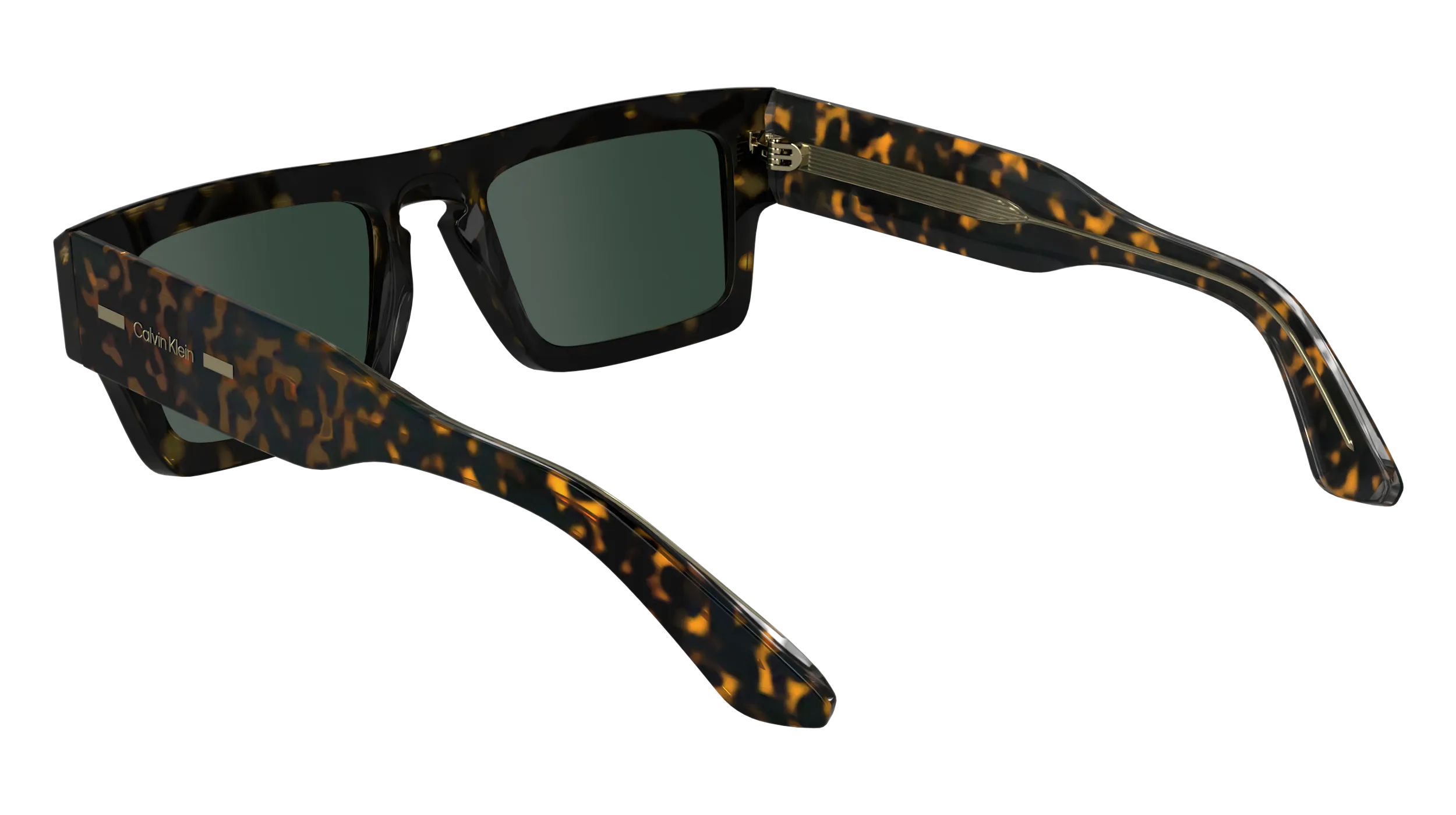 Calvin Klein CK24532S 235 Occhiali da sole Acetato Havana Squadrata Normale - immagine 3
