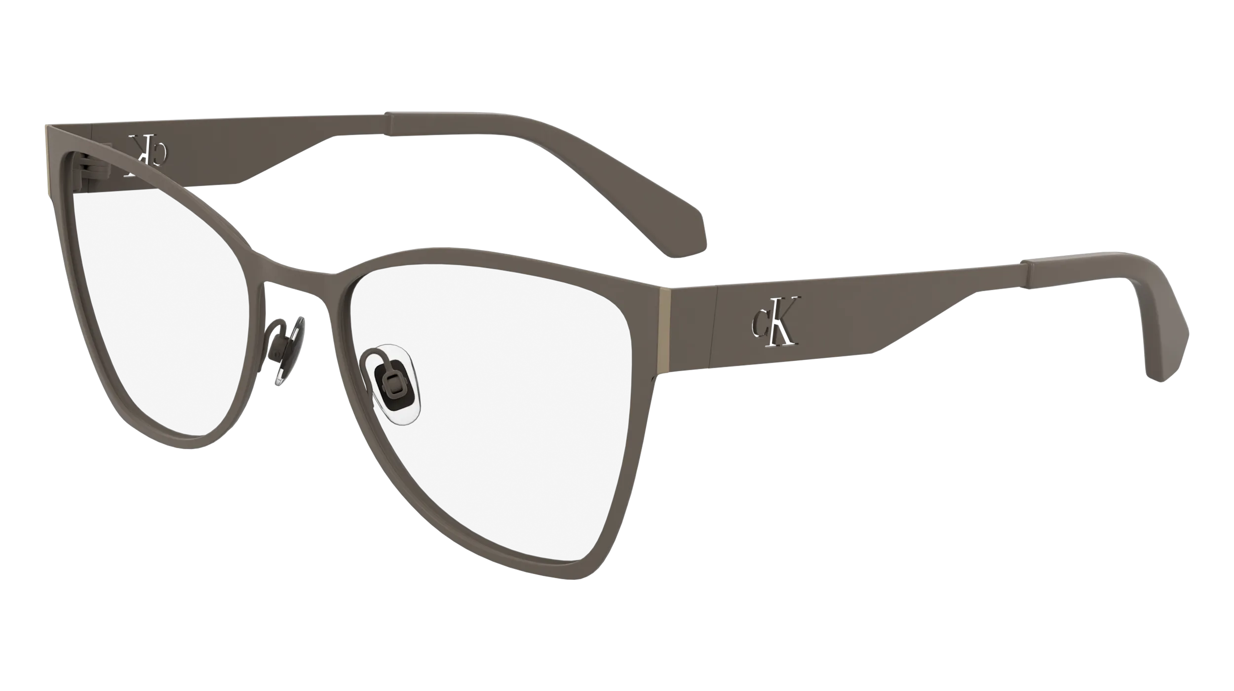 Calvin Klein CKJ24210 246 Montature da vista Metallo Marrone Farfalla Normale - immagine 1