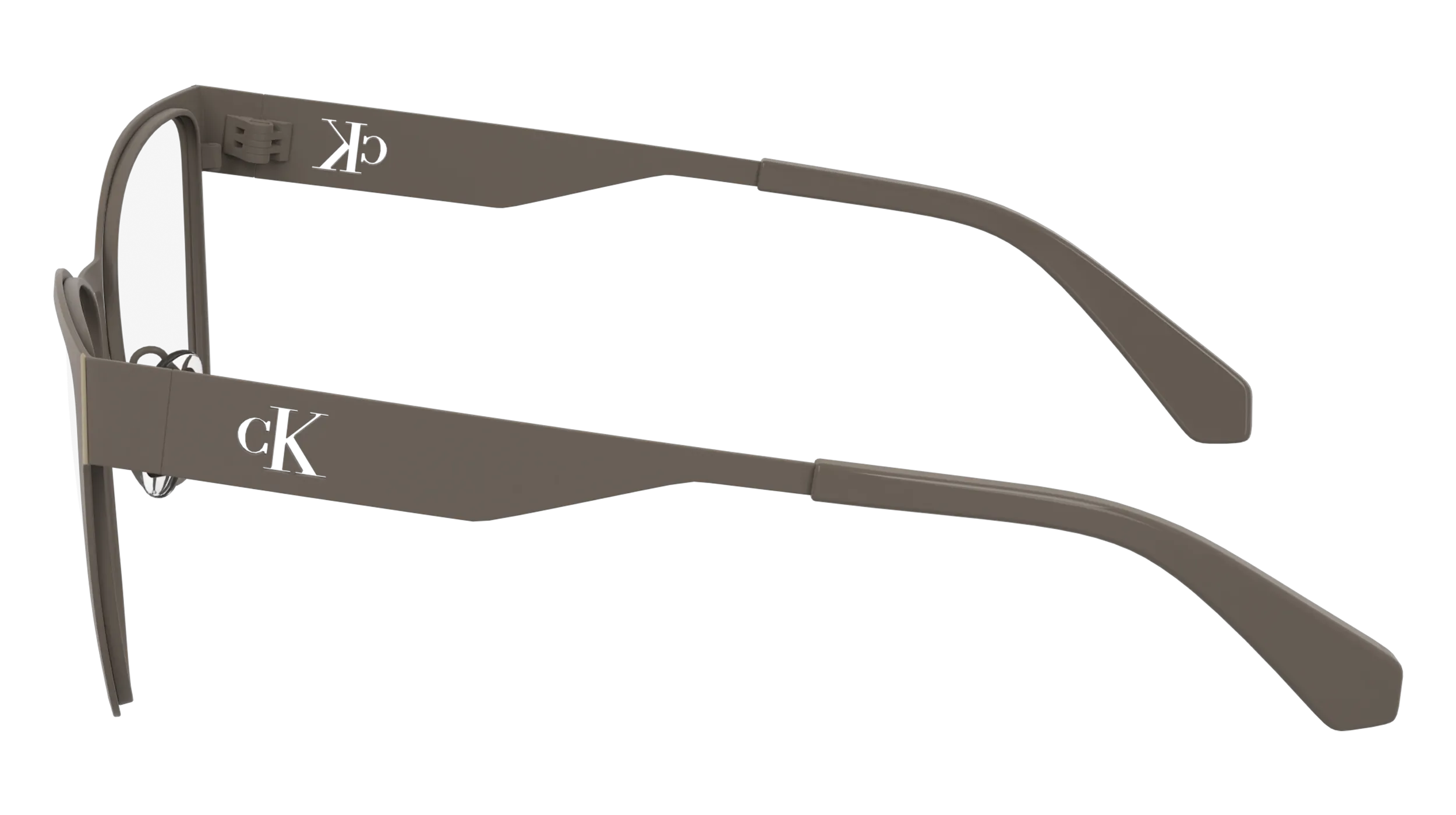 Calvin Klein CKJ24210 246 Montature da vista Metallo Marrone Farfalla Normale - immagine 3