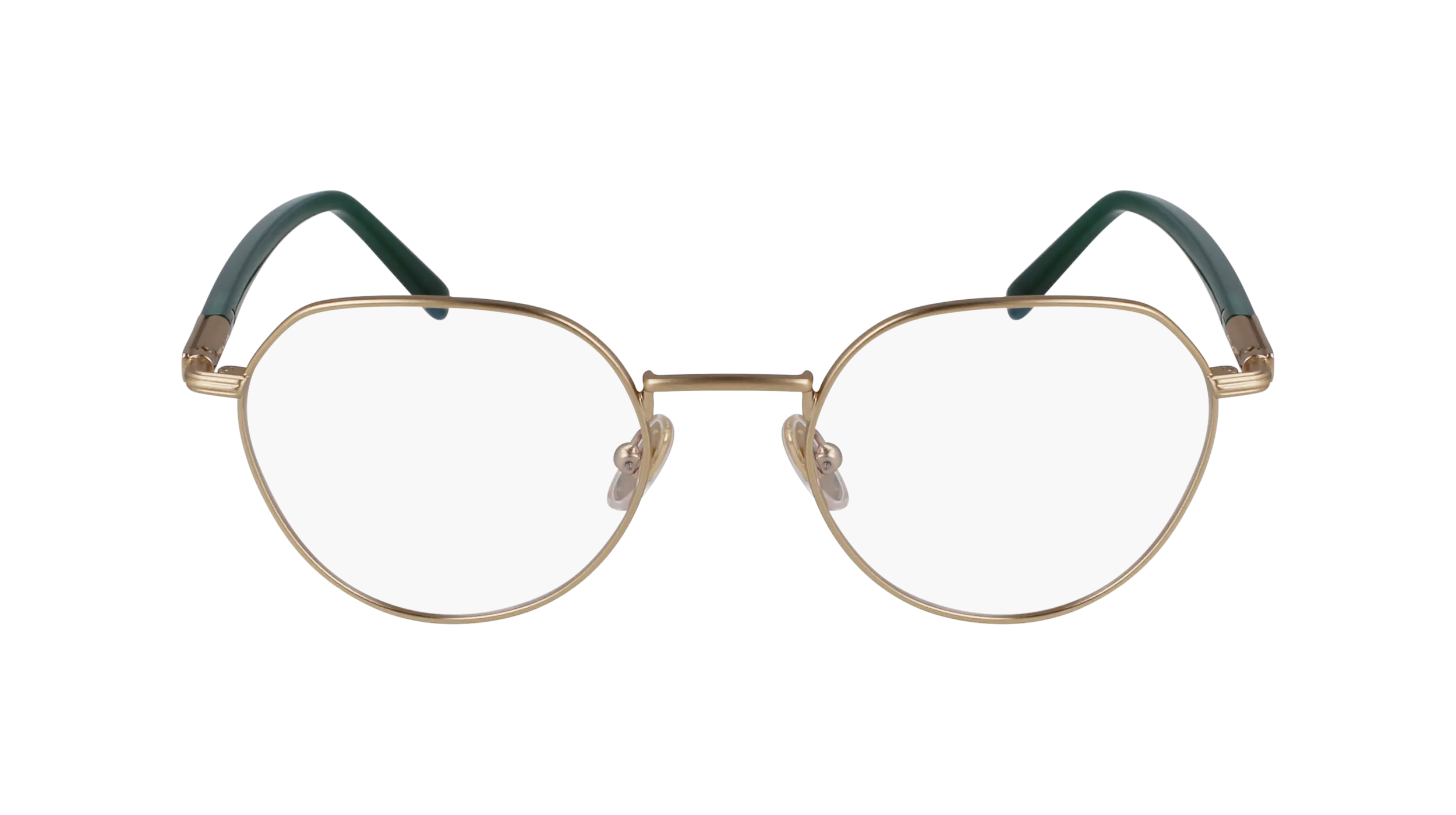 Ferragamo SF2233 711 Montature da vista Acetato Oro Rotonda Normale - immagine 2