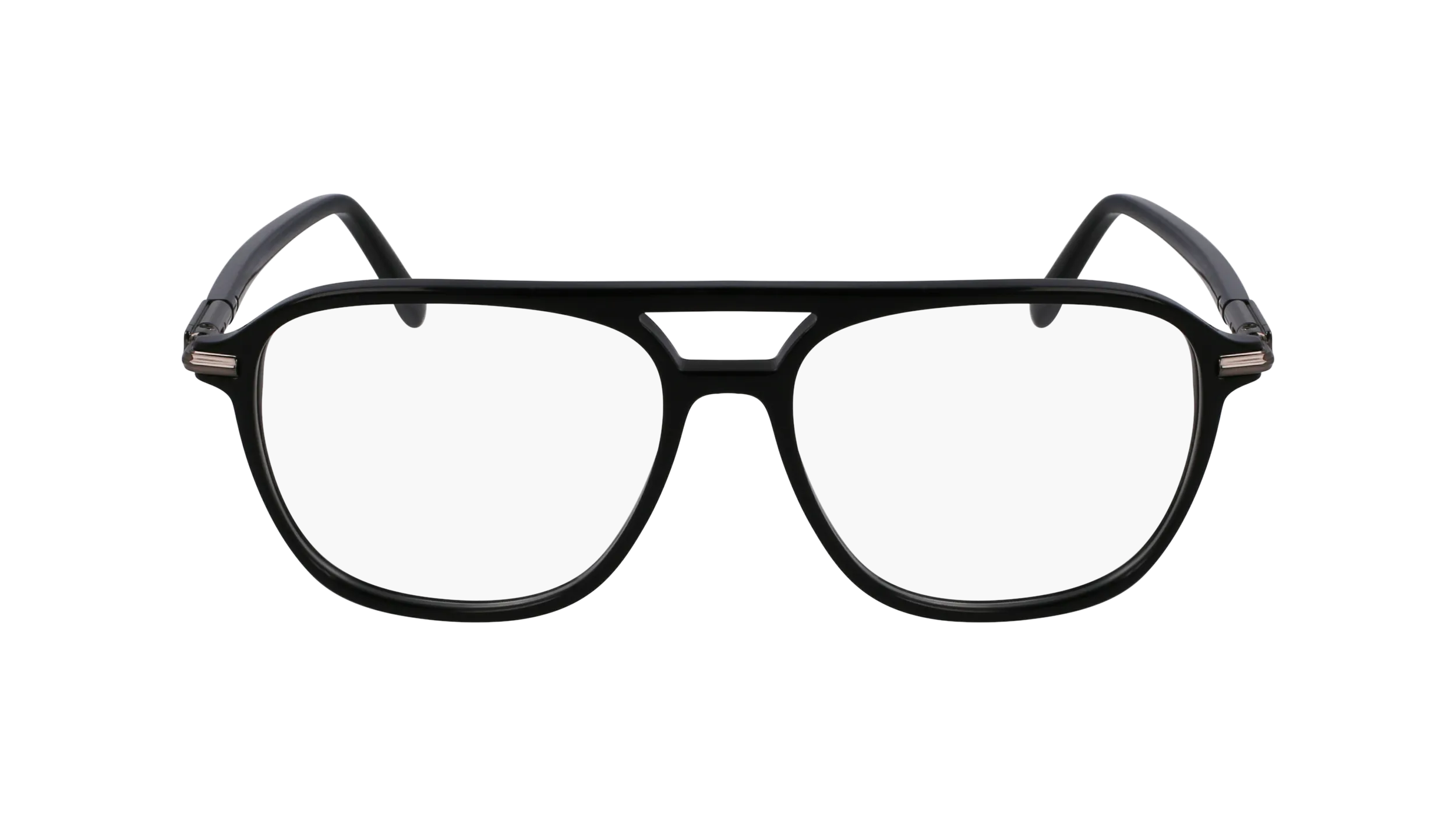 Ferragamo SF3006 001 Montature da vista Acetato Nero Squadrata Normale - immagine 2
