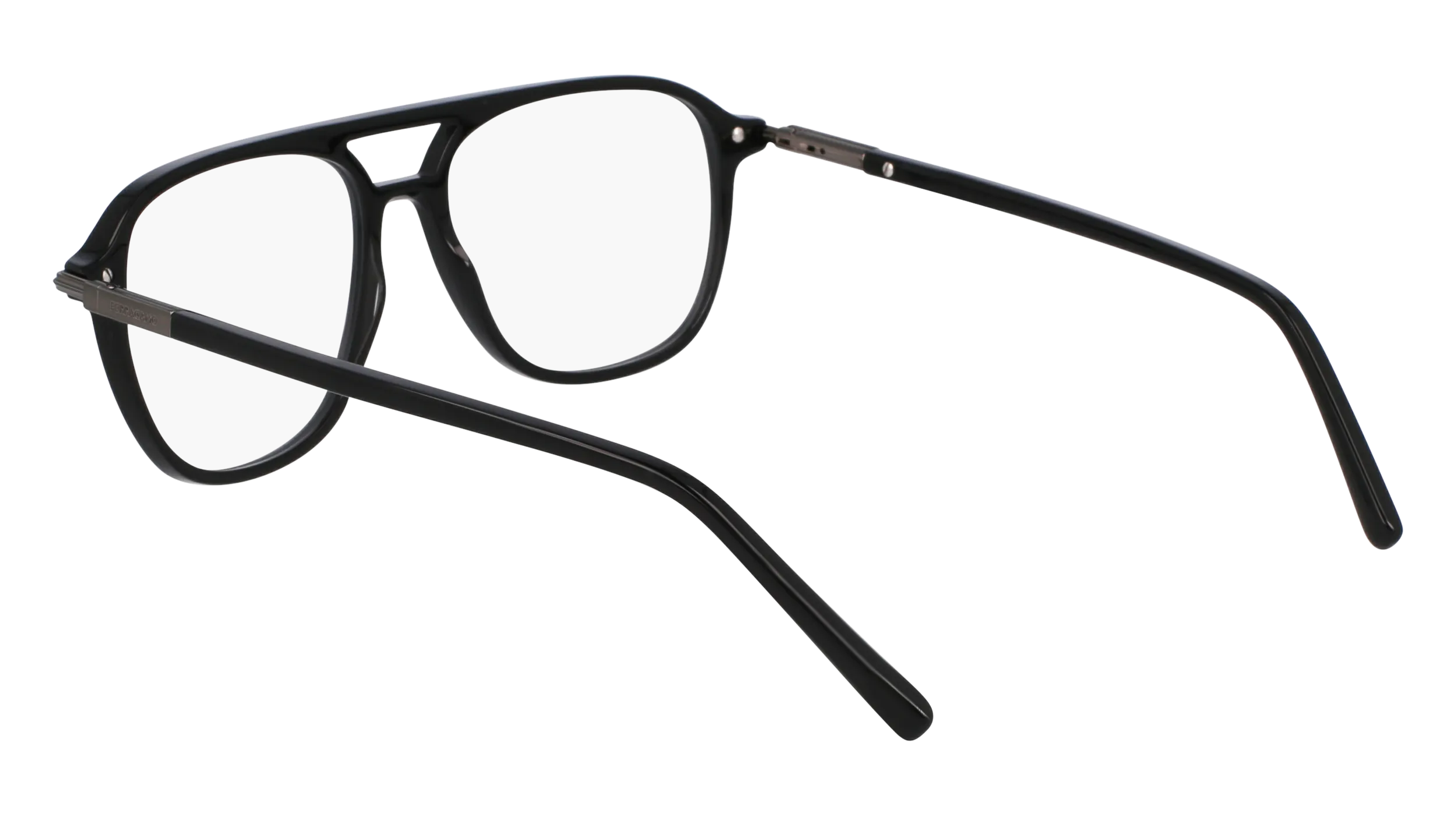 Ferragamo SF3006 001 Montature da vista Acetato Nero Squadrata Normale - immagine 3