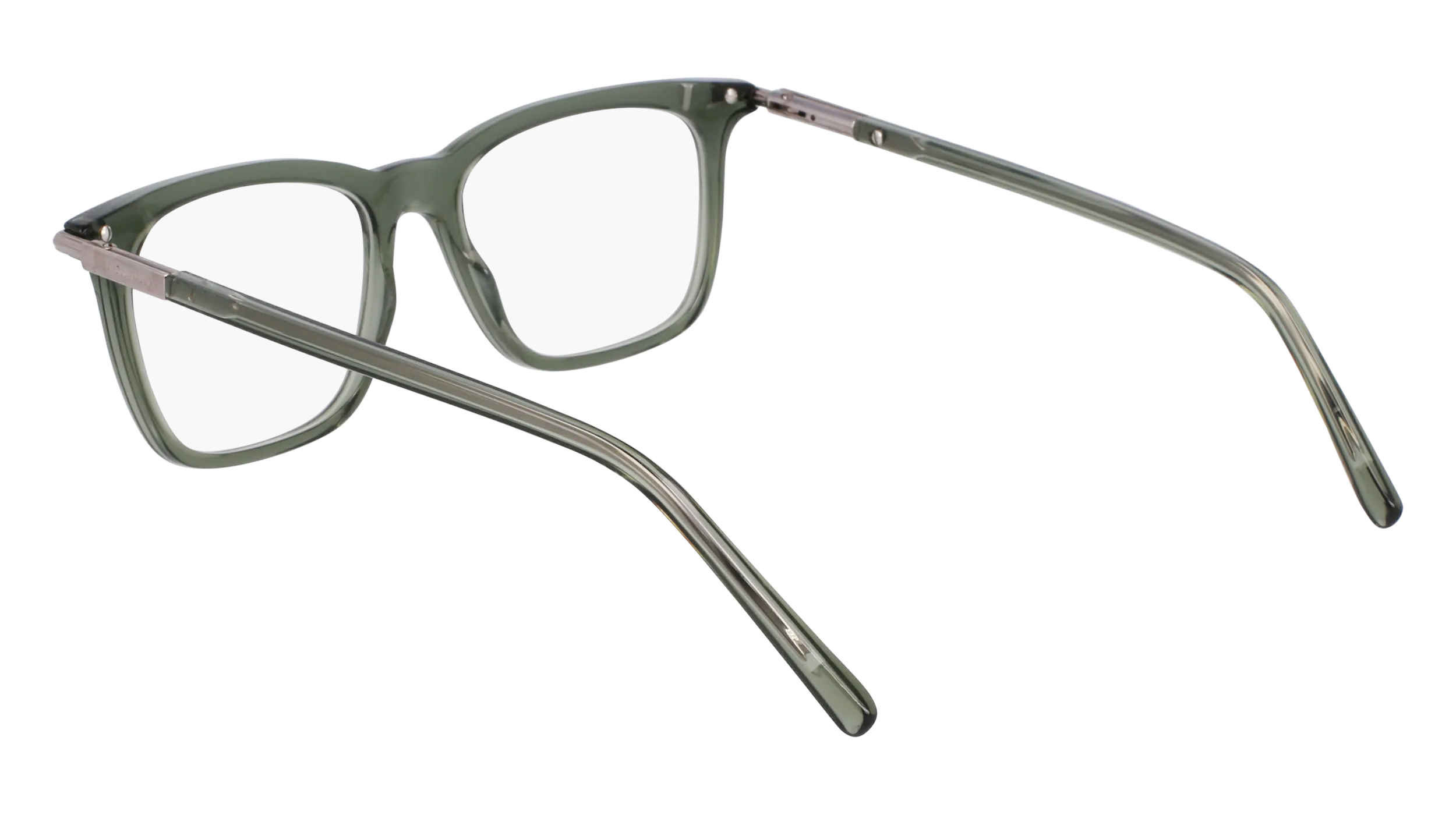 Ferragamo SF3007 317 Montature da vista Acetato Verde Squadrata Normale - immagine 3
