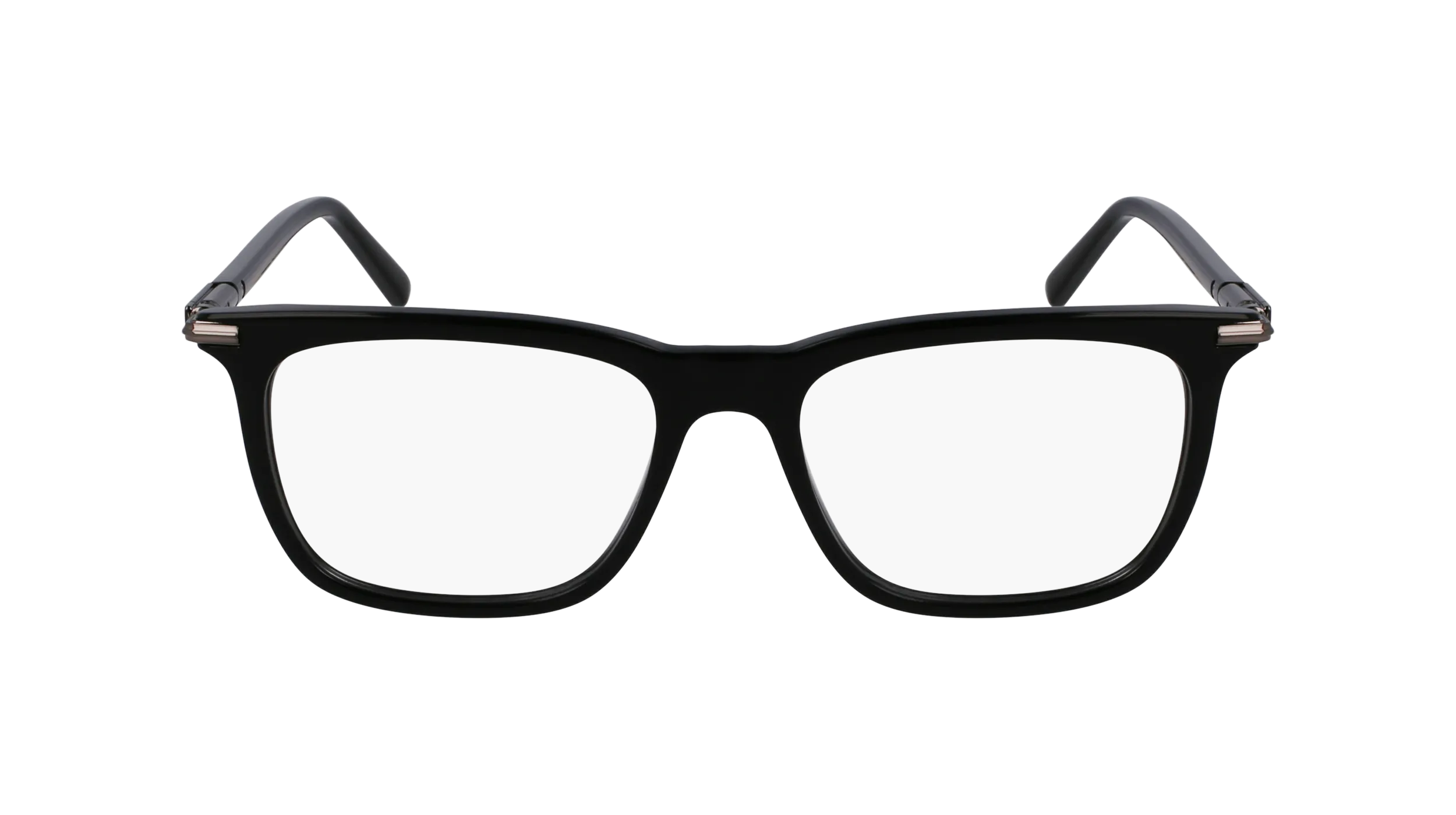 Ferragamo SF3007 001 Montature da vista Acetato Nero Squadrata Normale - immagine 2