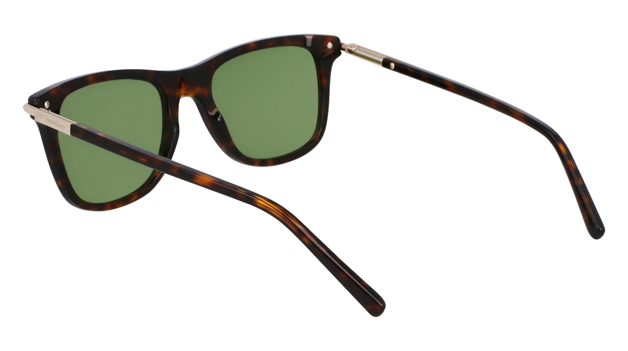 Ferragamo SF2028S 242 Occhiali da sole Acetato Havana Squadrata Normale - immagine 3
