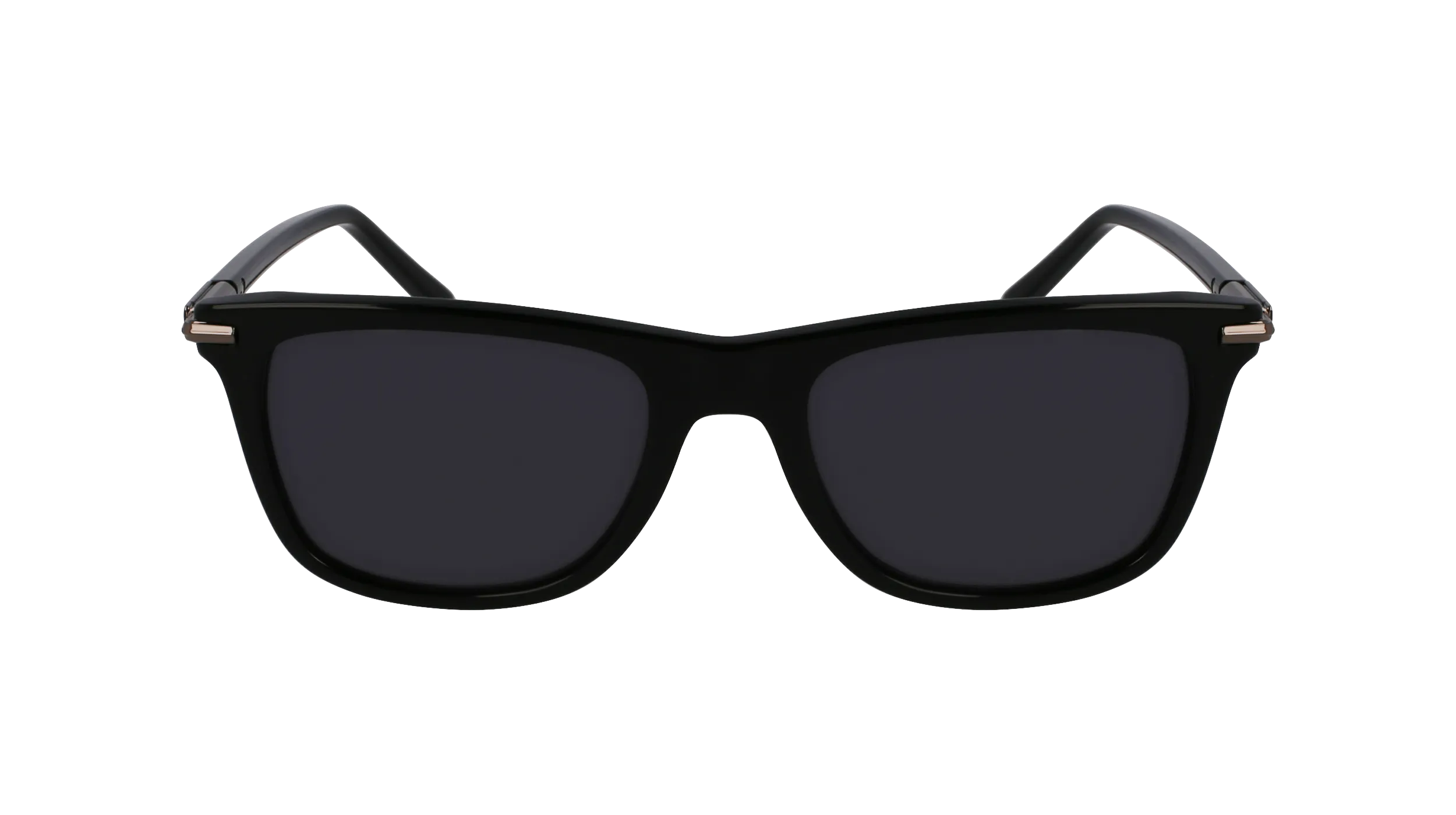 Ferragamo SF2028S 001 Occhiali da sole Acetato Nero Squadrata Normale - immagine 2