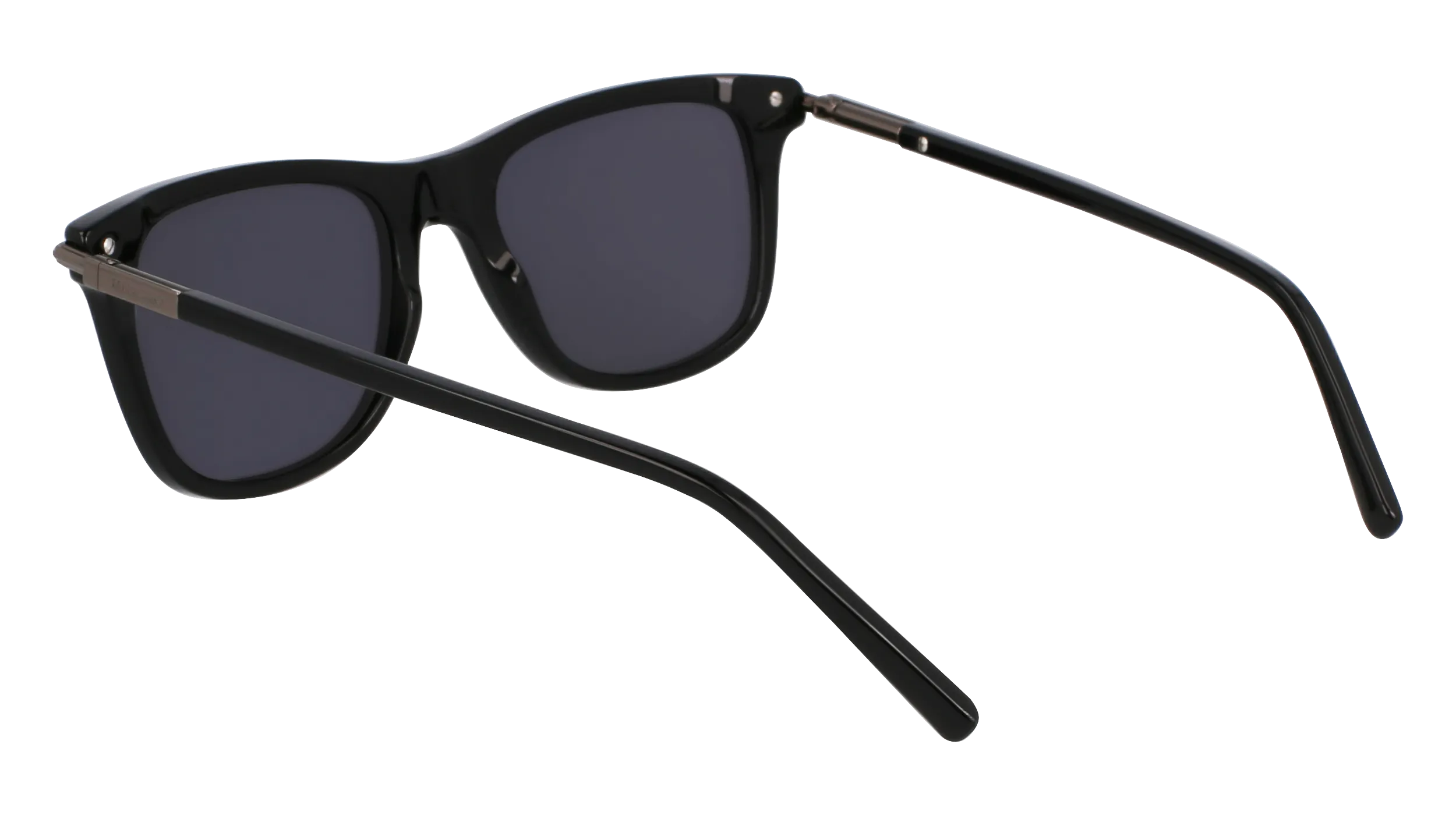 Ferragamo SF2028S 001 Occhiali da sole Acetato Nero Squadrata Normale - immagine 3