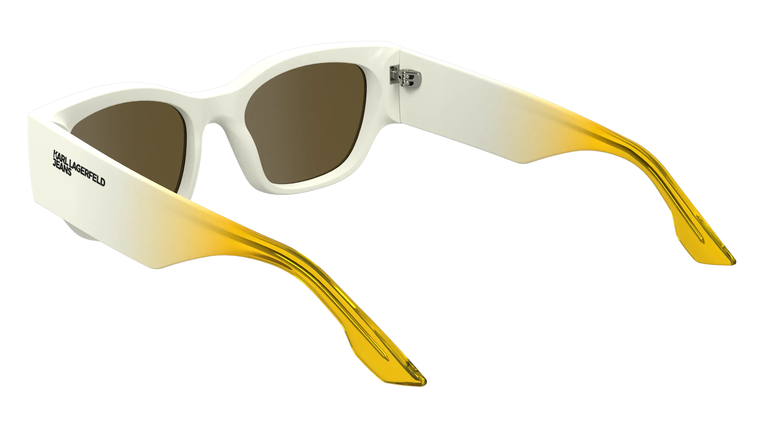 Karl Lagerfeld KLJ6168S 105 Occhiali da sole Bio-iniettato Bianco Normale - immagine 3