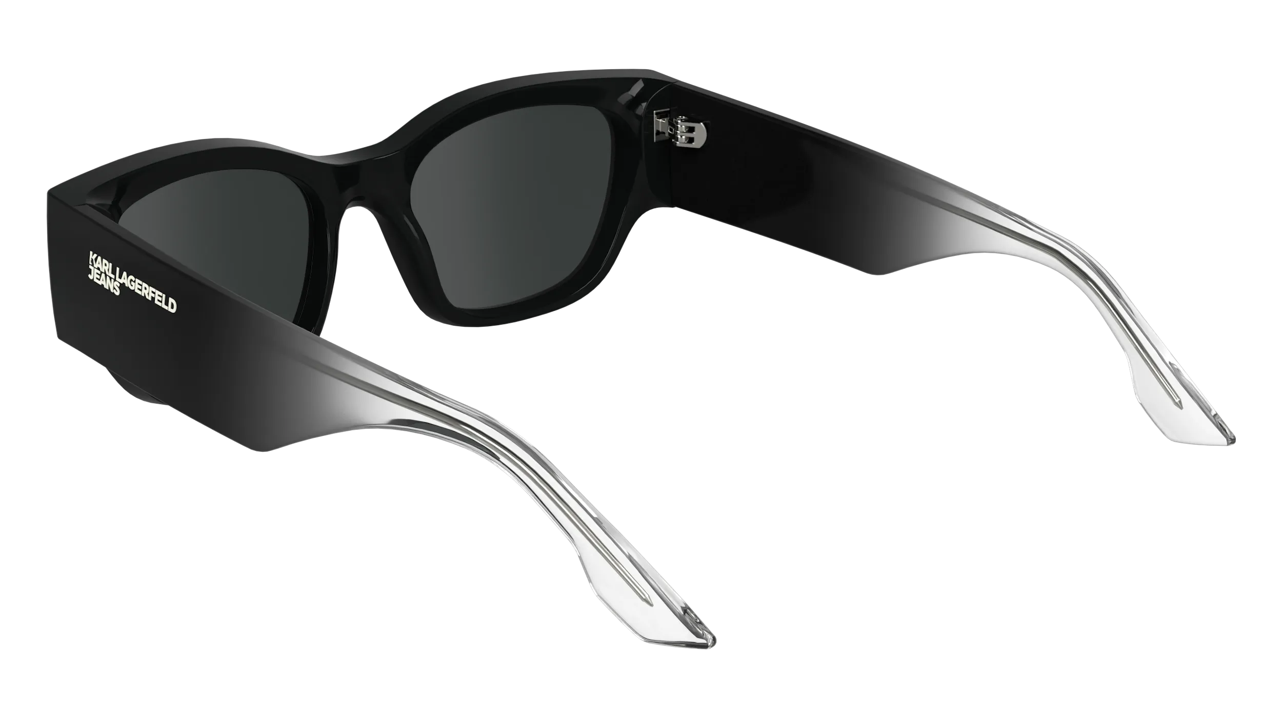 Karl Lagerfeld KLJ6168S 001 Occhiali da sole Bio-iniettato Nero Normale - immagine 3