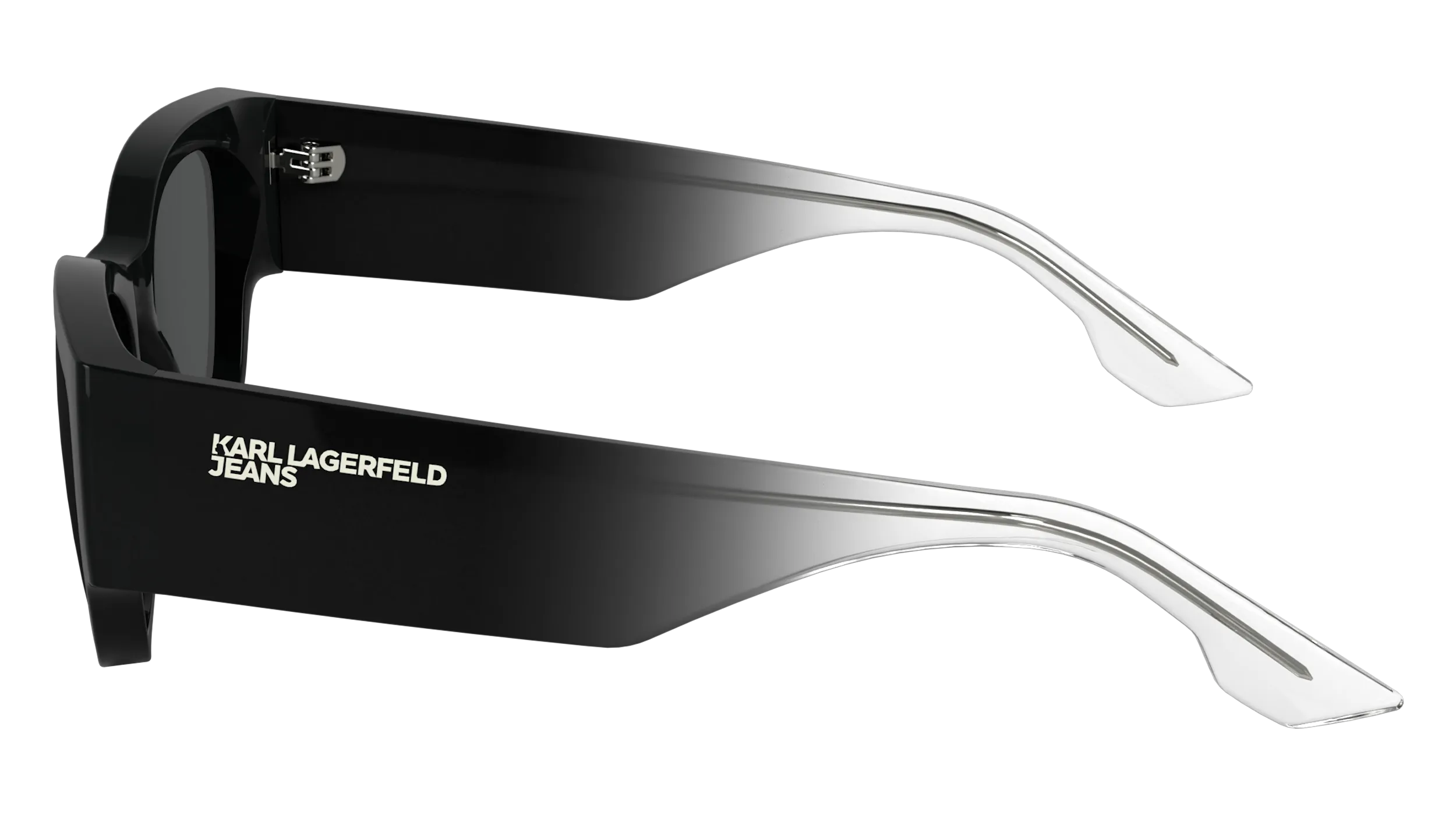 Karl Lagerfeld KLJ6168S 001 Occhiali da sole Bio-iniettato Nero Normale - immagine 4