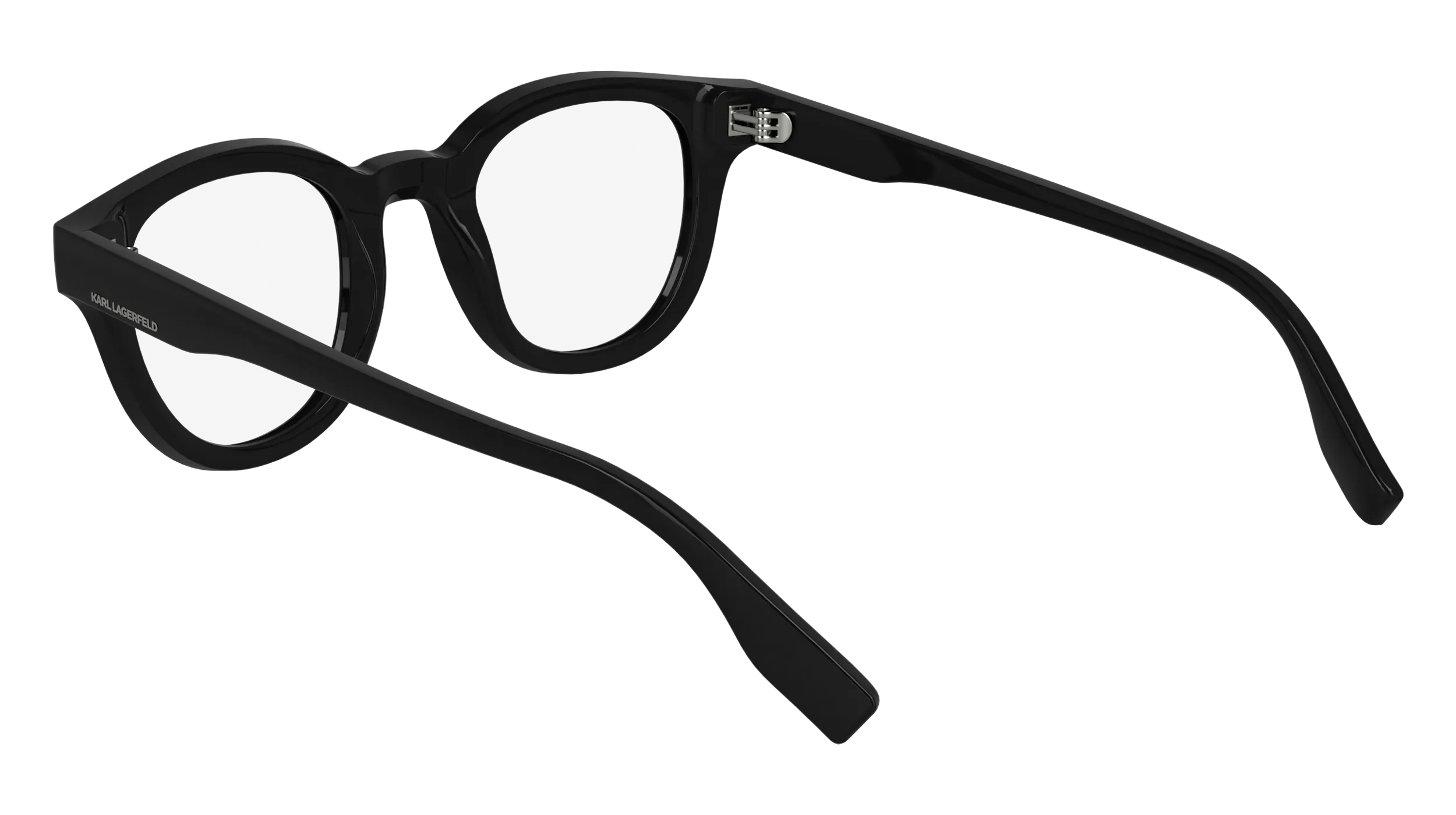 Karl Lagerfeld KL6177 001 Montature da vista Bio-iniettato Nero Geometrica Normale - immagine 3