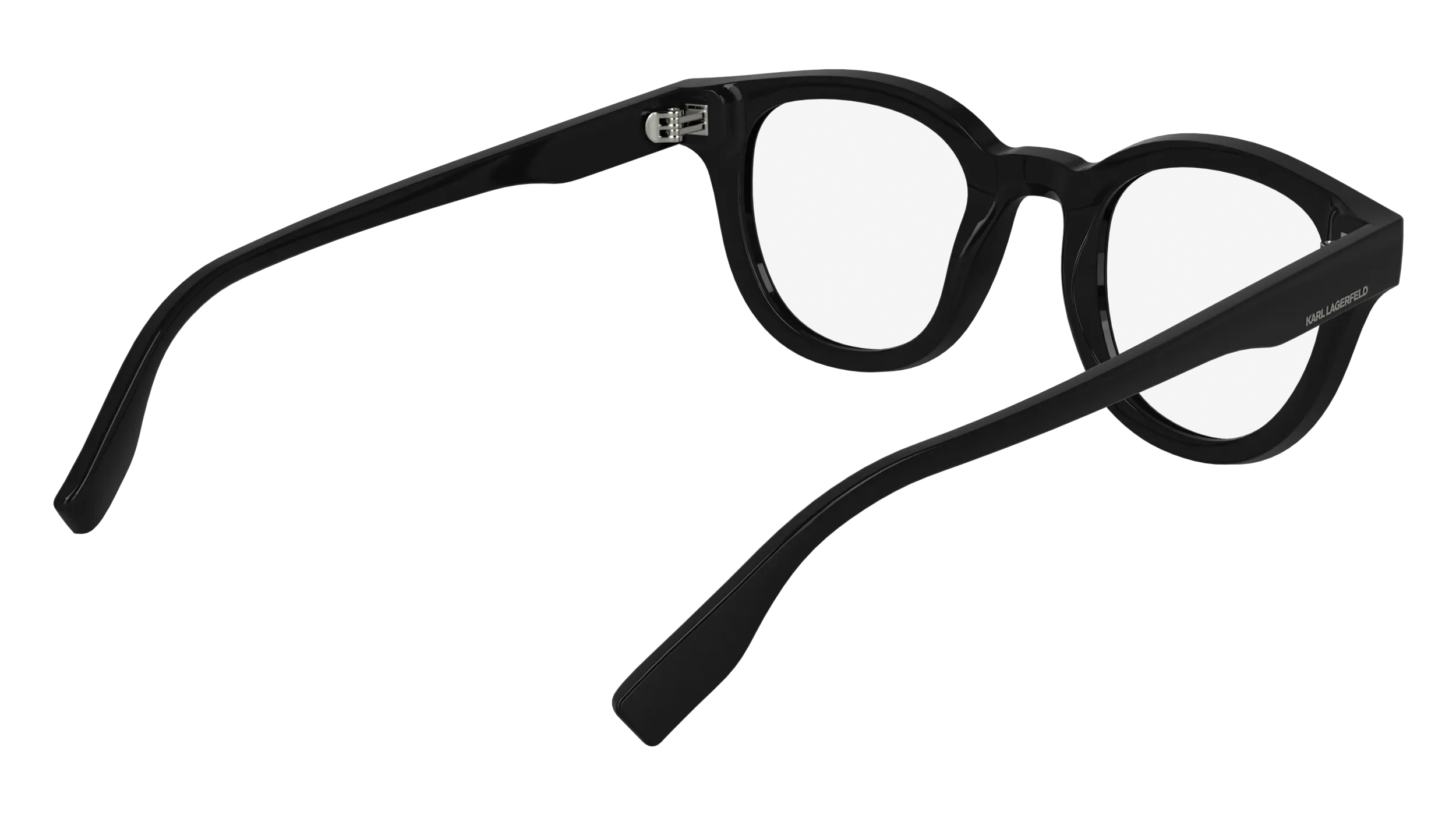 Karl Lagerfeld KL6177 001 Montature da vista Bio-iniettato Nero Geometrica Normale - immagine 4