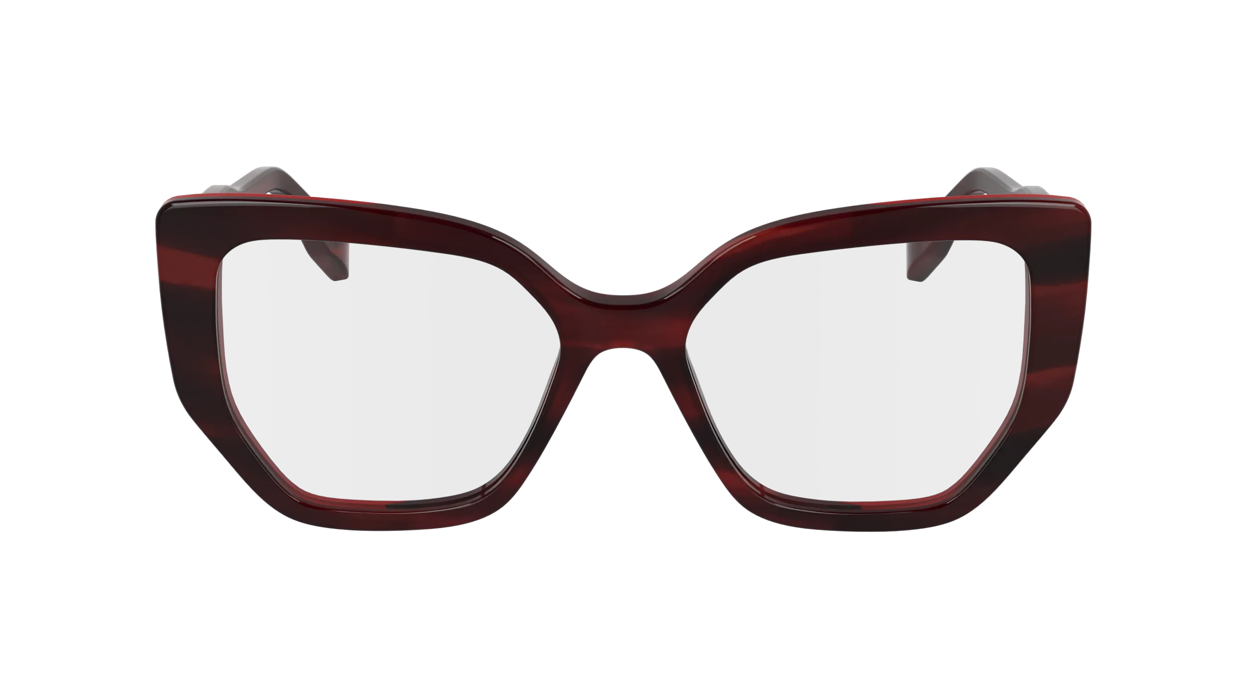 Karl Lagerfeld KL6174 609 Montature da vista Acetato Rosso Cat Eye Normale - immagine 2