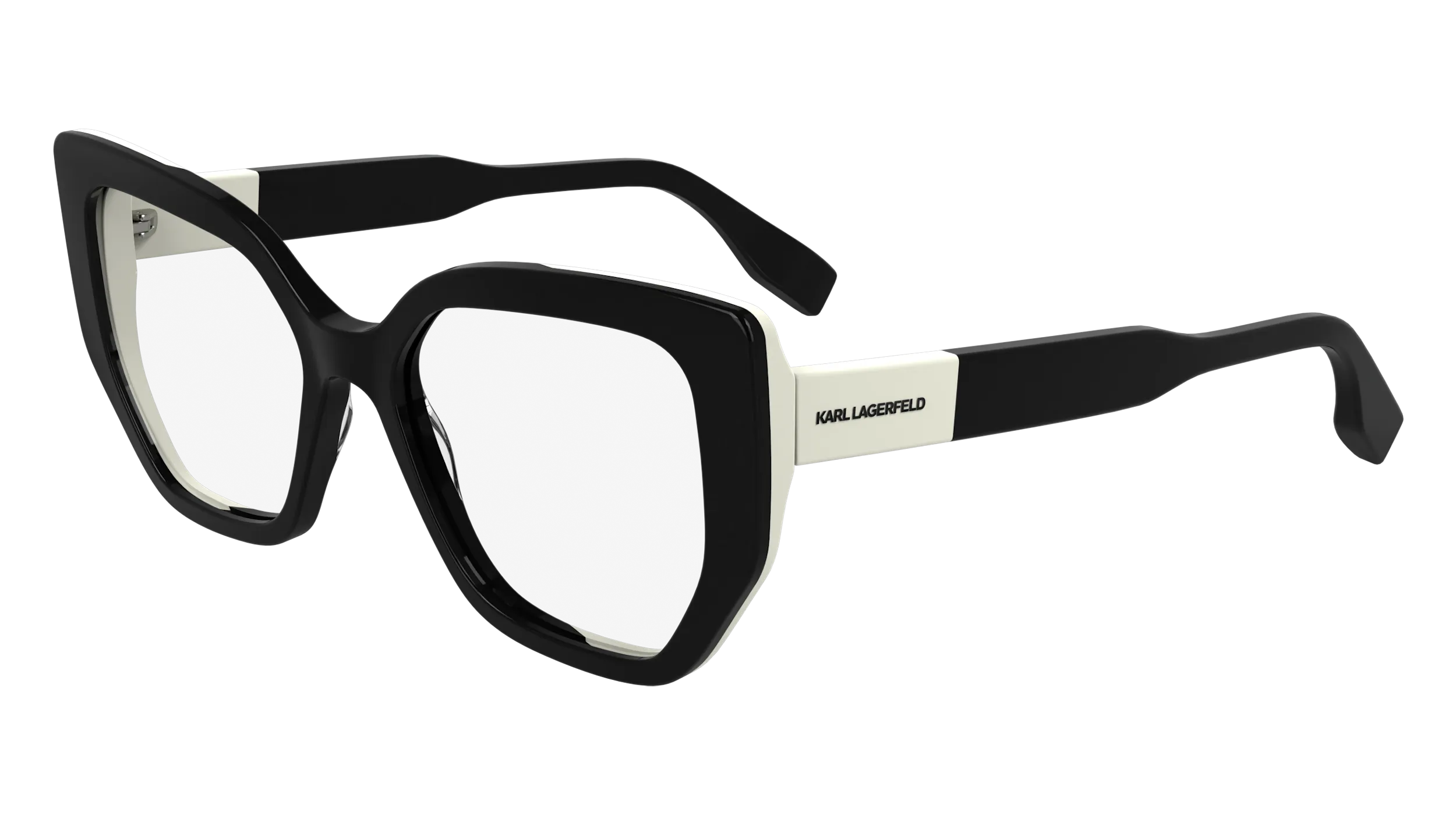 Karl Lagerfeld KL6174 006 Montature da vista Acetato Nero Cat Eye Normale - immagine 1