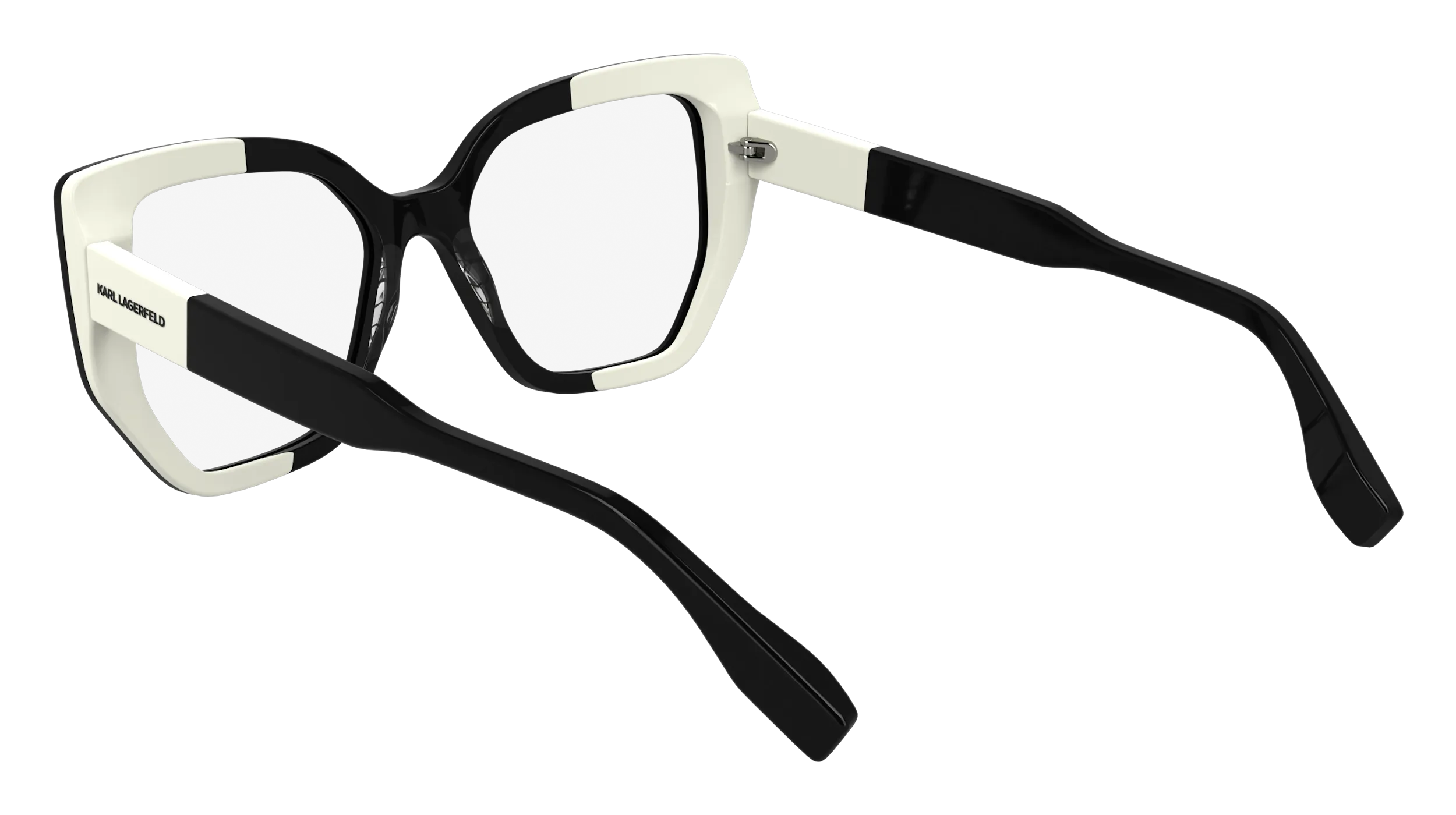 Karl Lagerfeld KL6174 006 Montature da vista Acetato Nero Cat Eye Normale - immagine 3