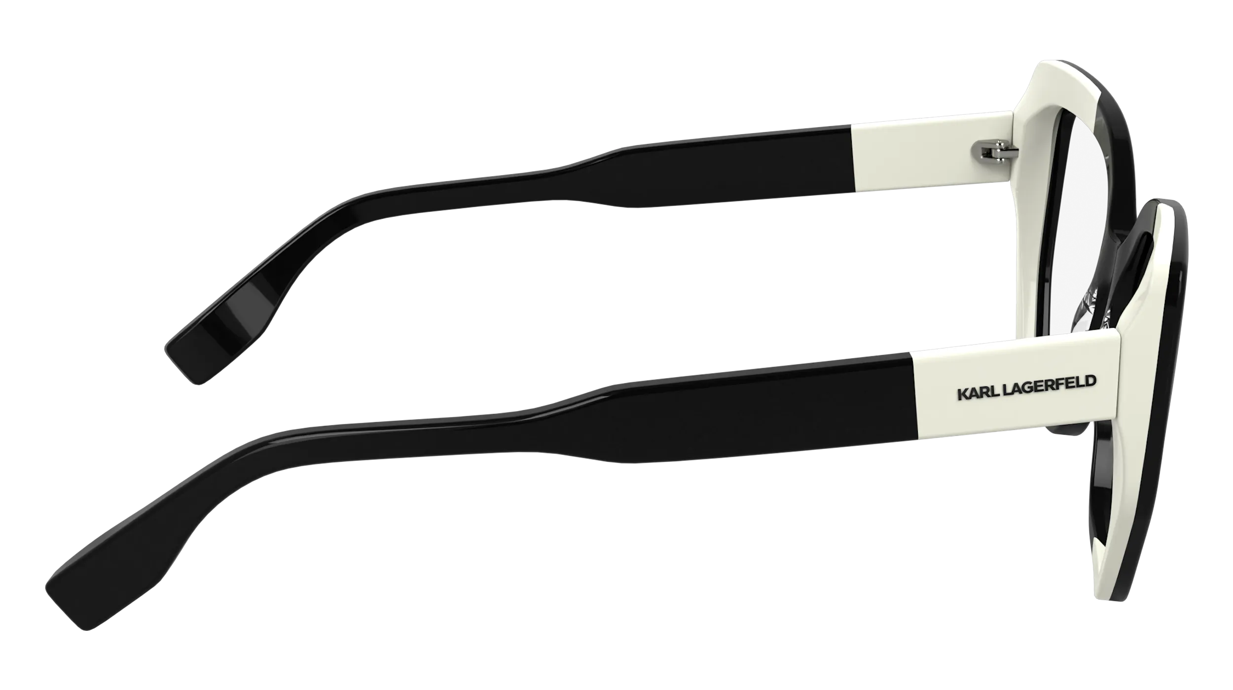 Karl Lagerfeld KL6174 006 Montature da vista Acetato Nero Cat Eye Normale - immagine 4