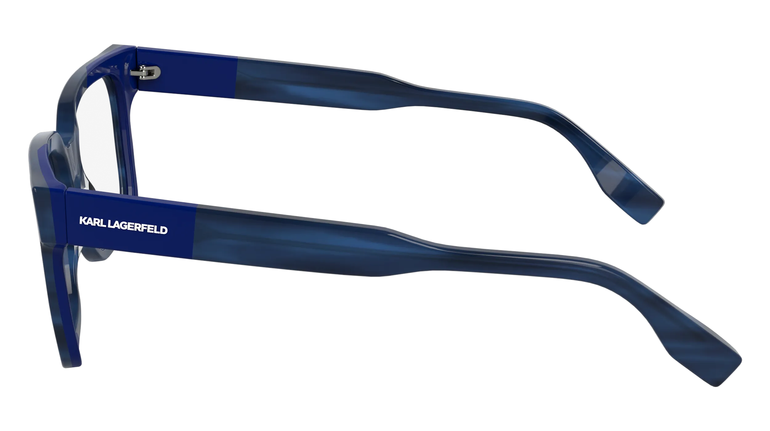 Karl Lagerfeld KL6173 422 Montature da vista Acetato Blu Squadrata Normale - immagine 4