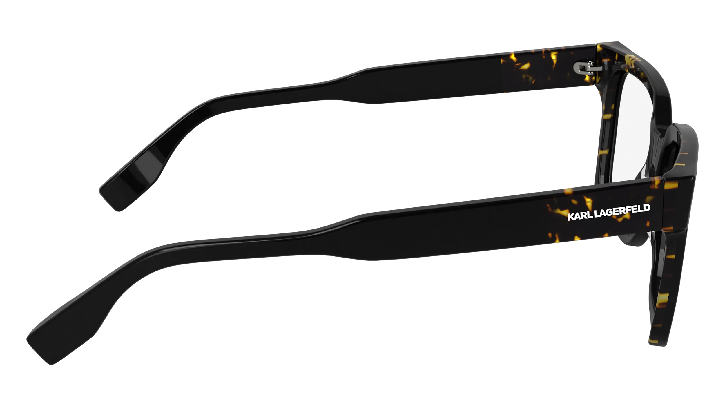 Karl Lagerfeld KL6173 017 Montature da vista Acetato Nero Squadrata Normale - immagine 4
