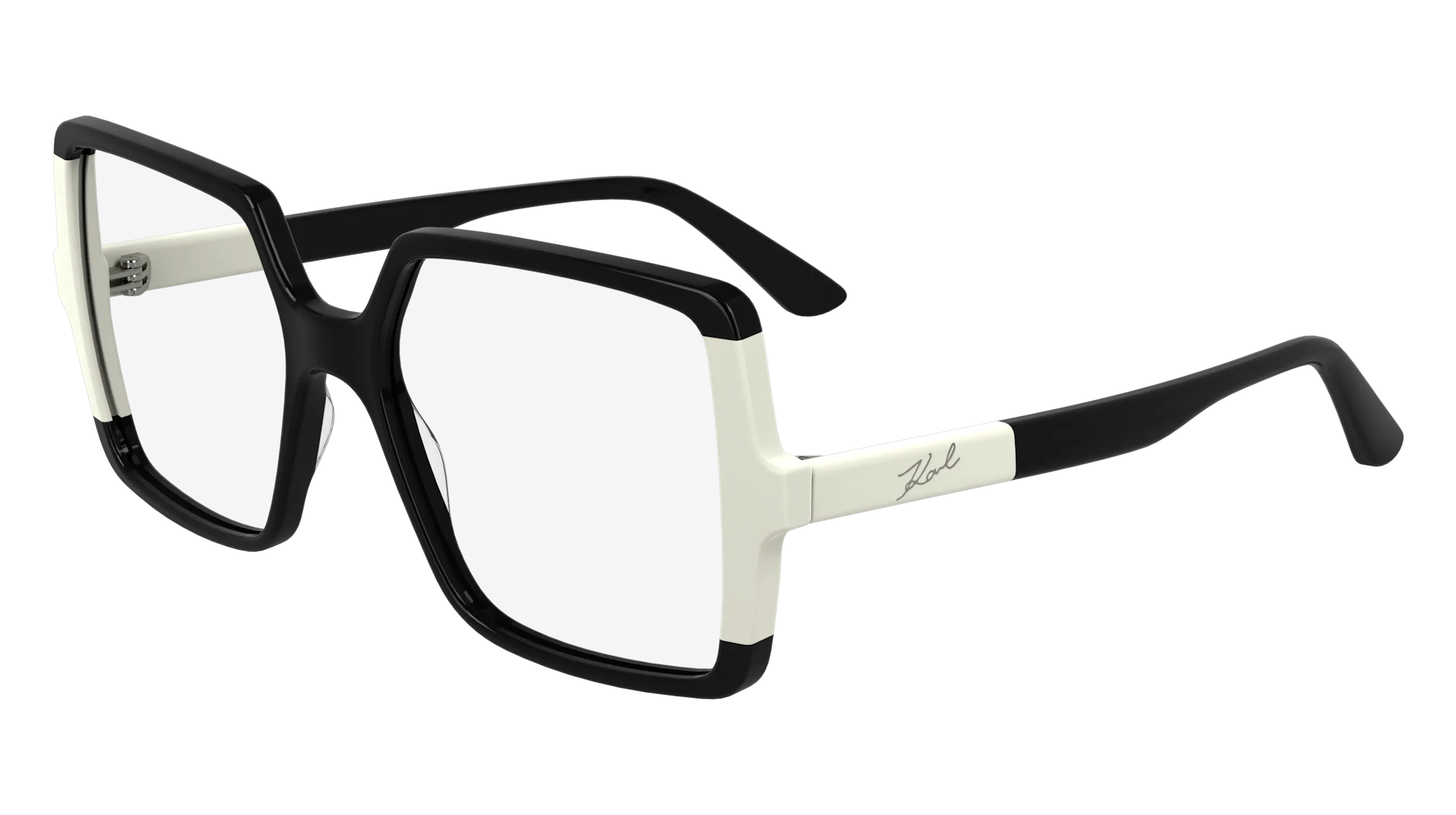 Karl Lagerfeld KL6169 006 Montature da vista Acetato Nero Squadrata Normale - immagine 1