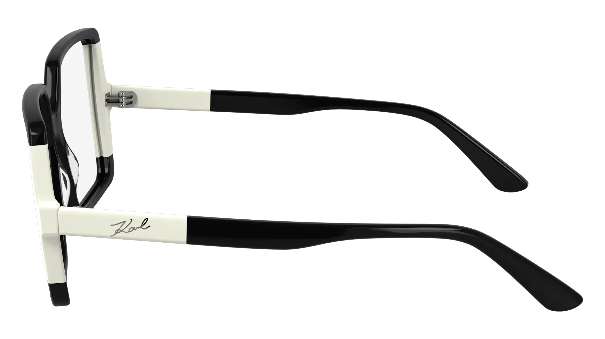 Karl Lagerfeld KL6169 006 Montature da vista Acetato Nero Squadrata Normale - immagine 4