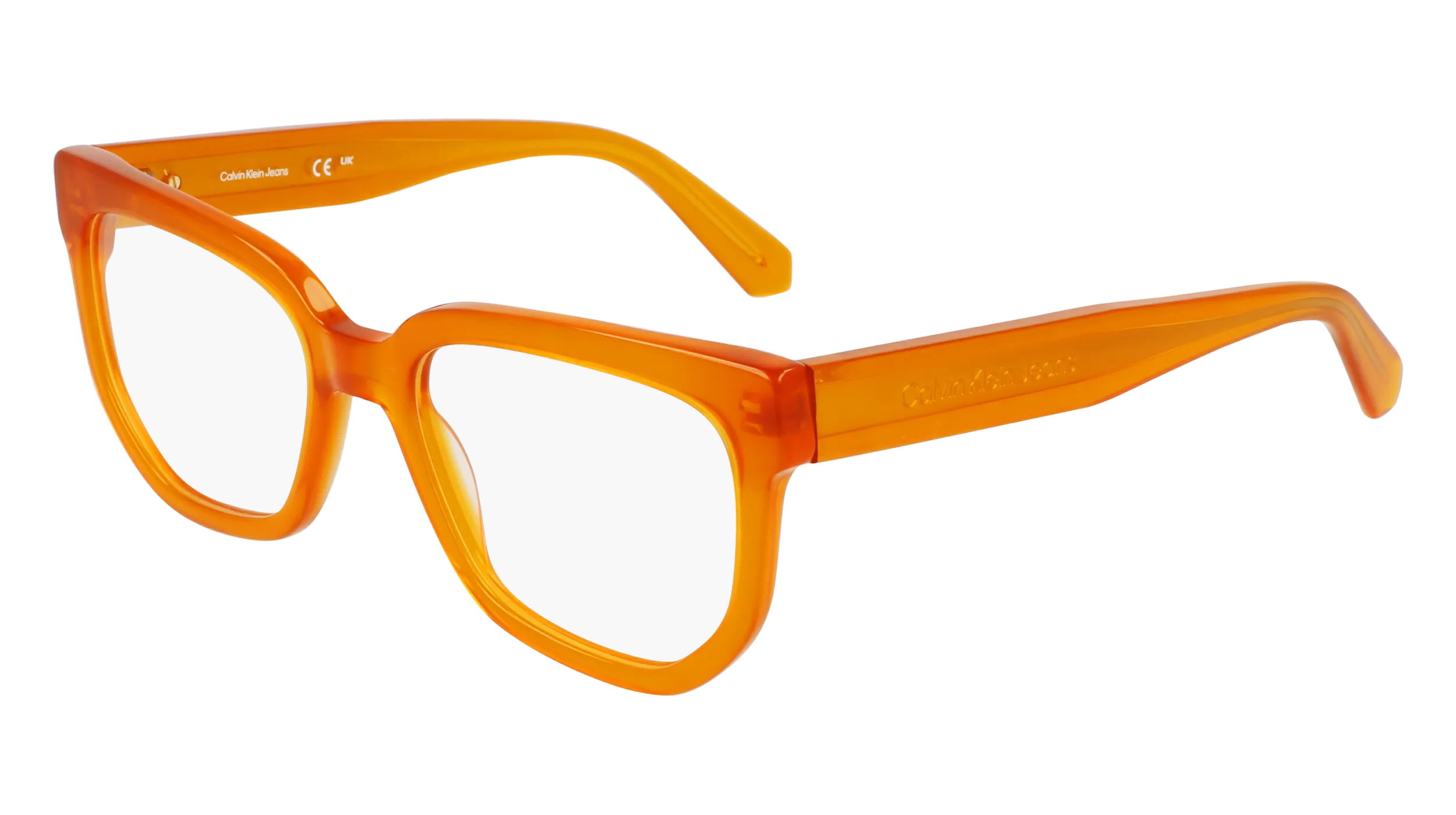 Calvin Klein CKJ24615 201 Montature da vista Acetato Havana Squadrata Normale - immagine 1