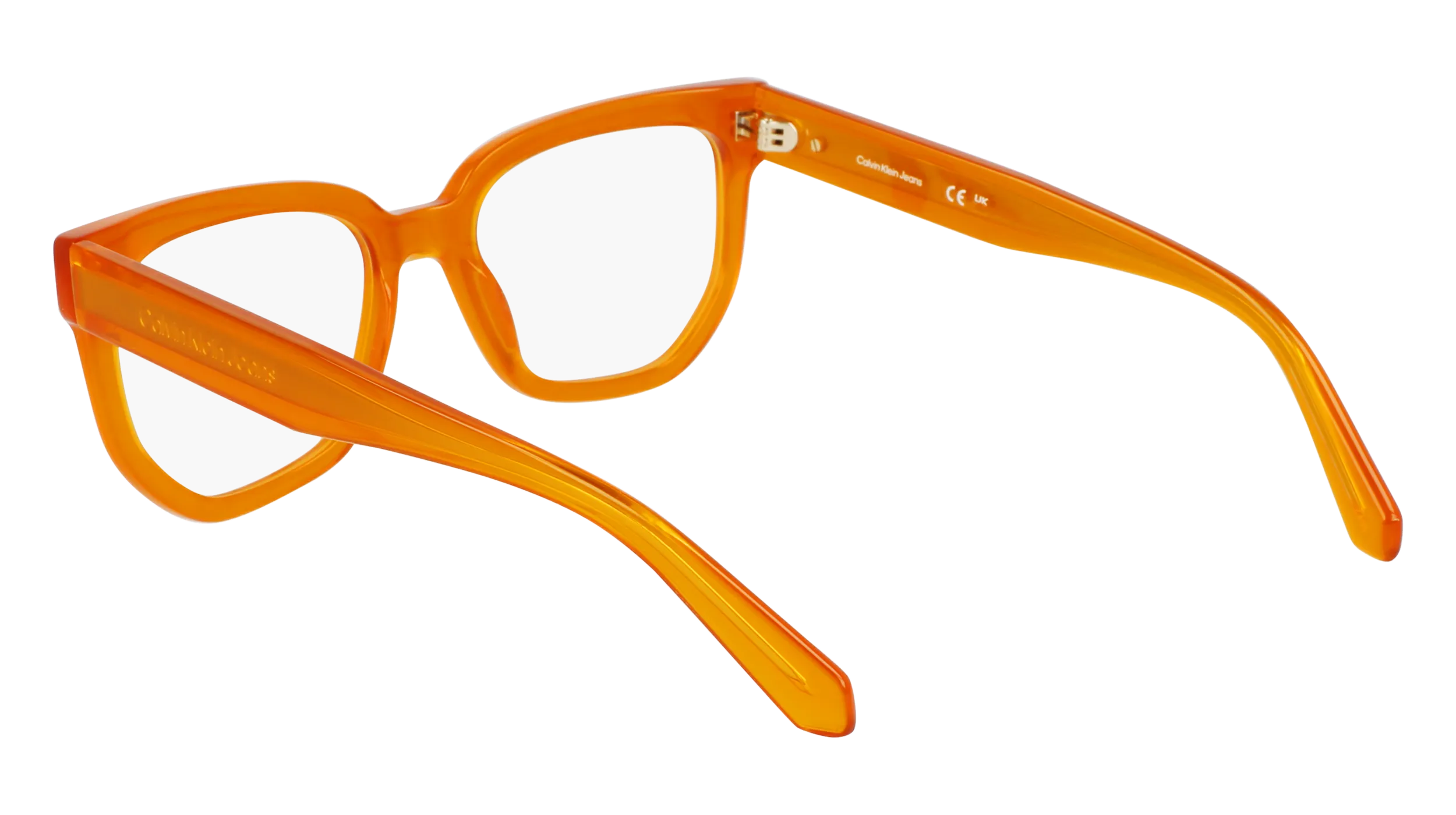 Calvin Klein CKJ24615 201 Montature da vista Acetato Havana Squadrata Normale - immagine 3