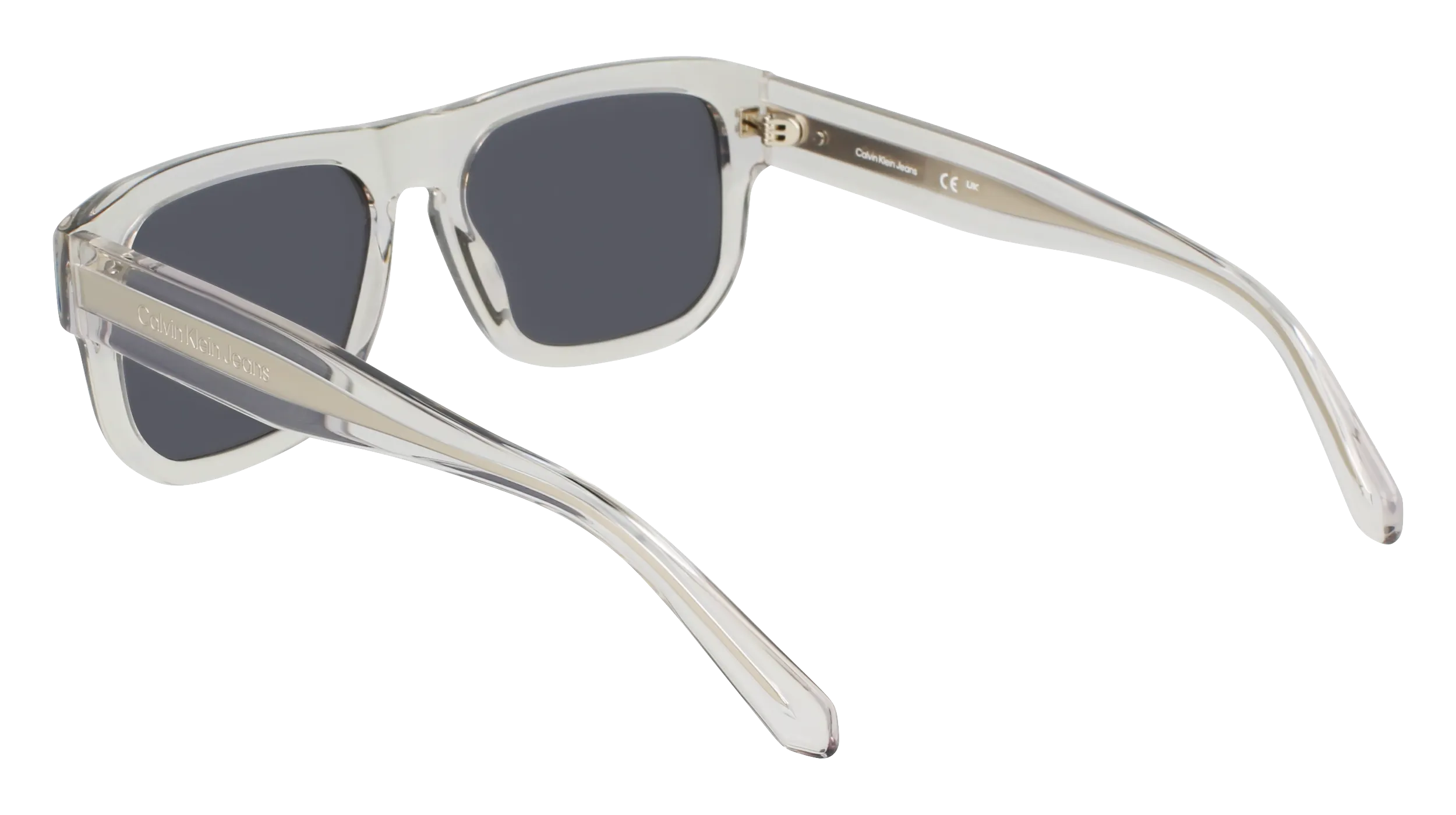 Calvin Klein CKJ24607S 012 Occhiali da sole Acetato Blu Squadrata Normale - immagine 3
